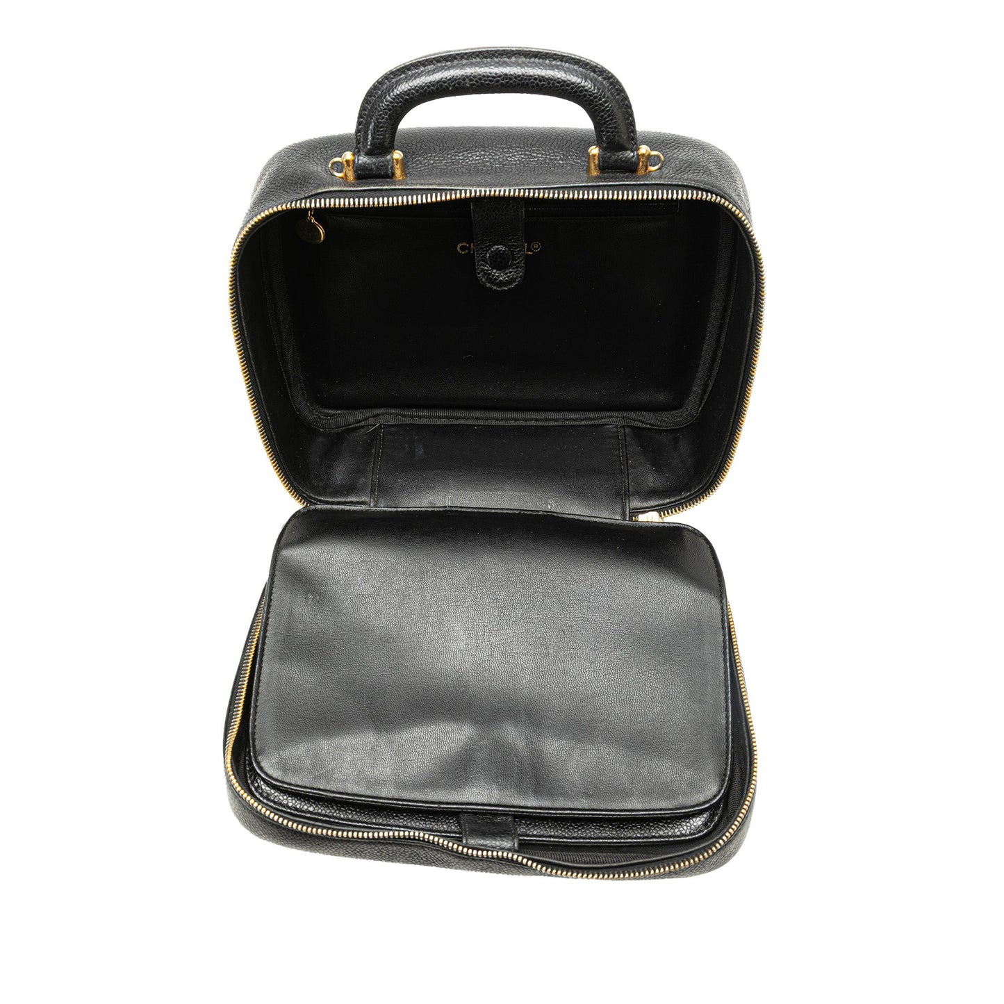 Chanel CC Caviar Vanity Case