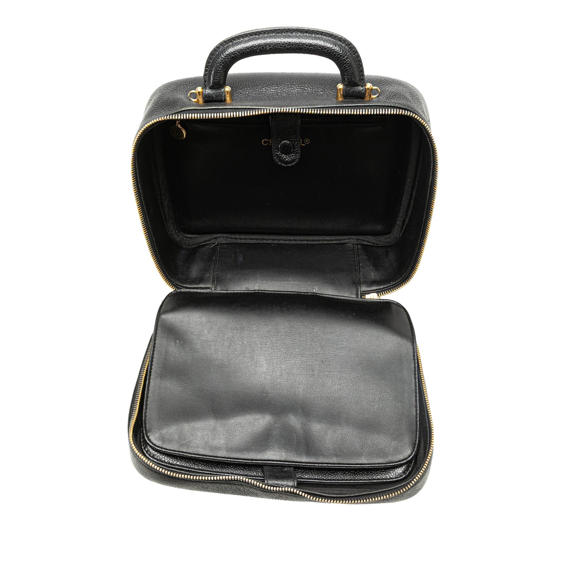 Chanel CC Caviar Vanity Case