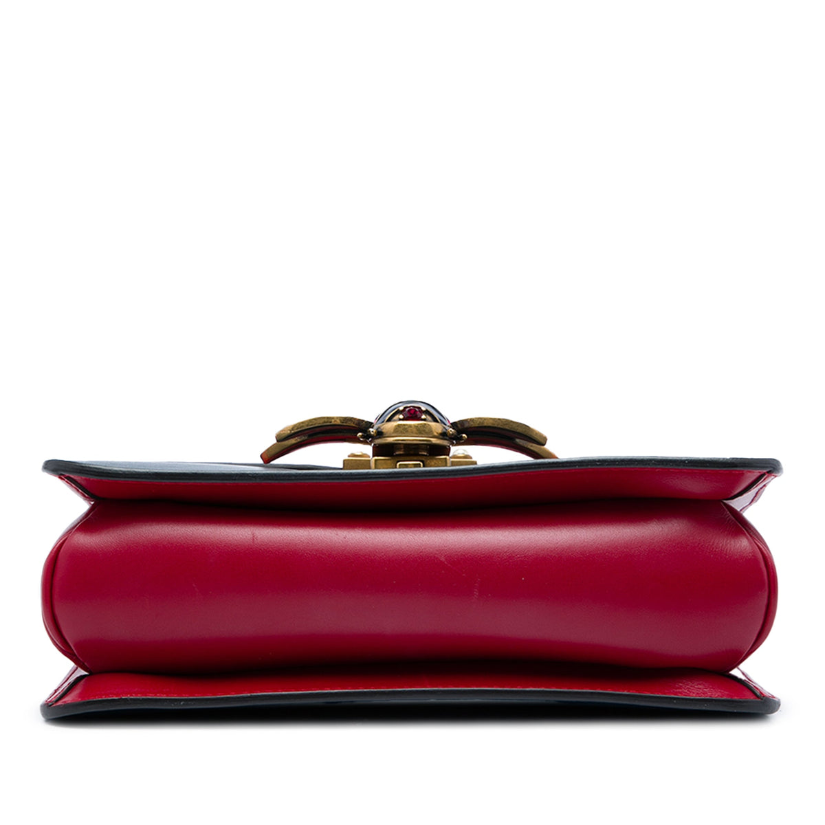 Gucci Medium Calfskin Queen Margaret Flap Shoulder Bag — Red