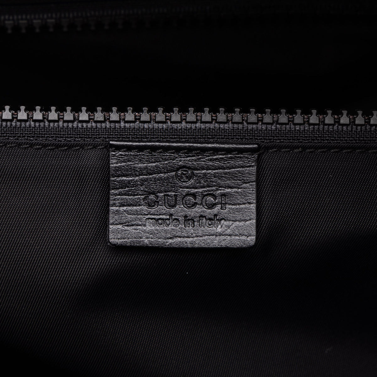 Gucci GG Supreme Travel Bag — Black