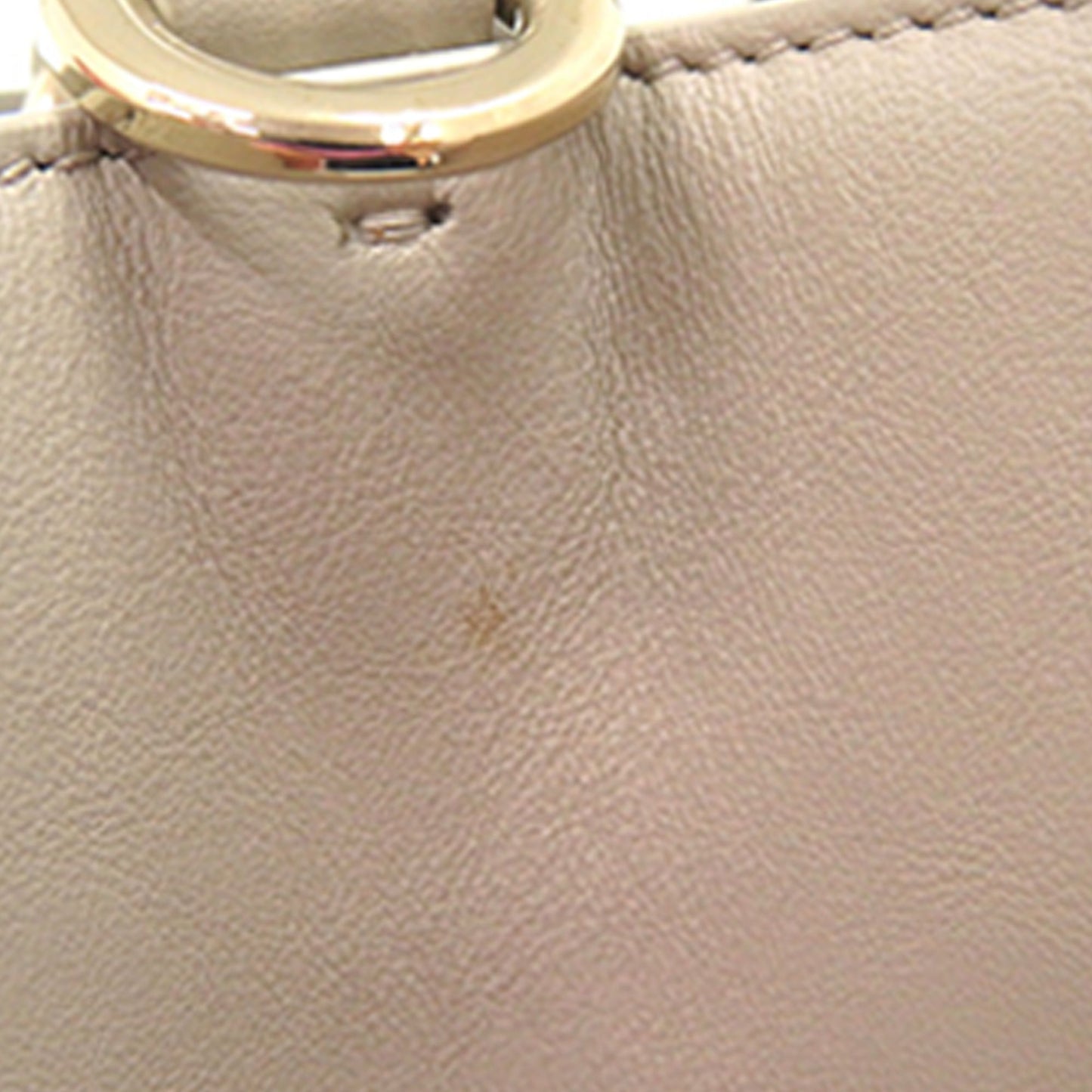Bvlgari Embossed Leather Logo Infinitum Tote