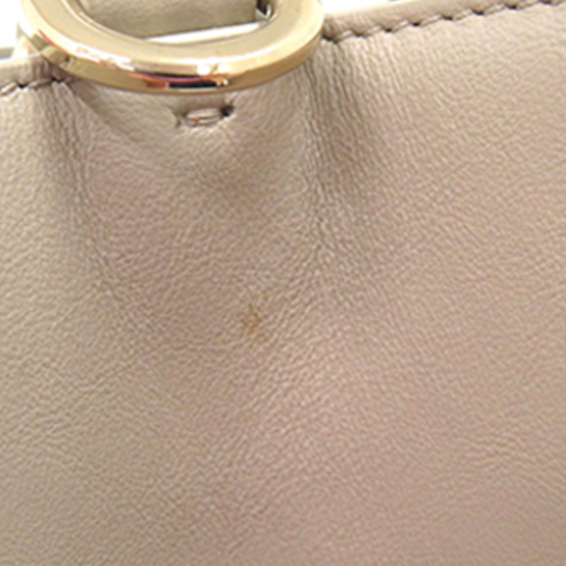 Bvlgari Embossed Leather Logo Infinitum Tote