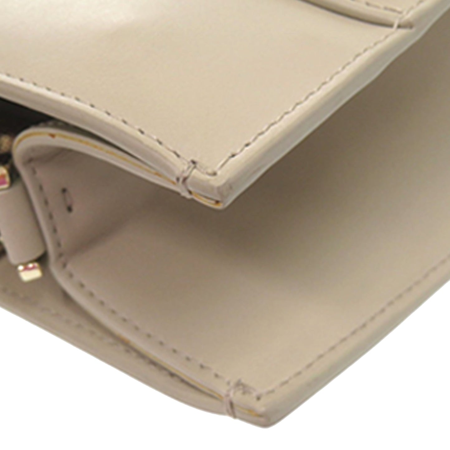 Bvlgari Embossed Leather Logo Infinitum Tote
