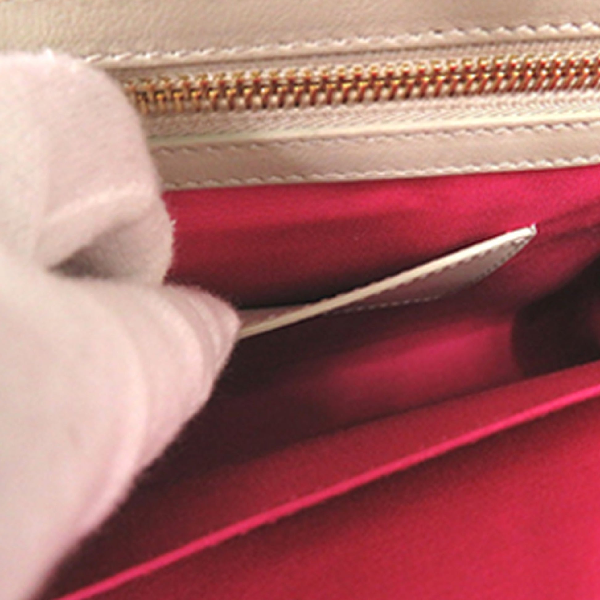 Bvlgari Embossed Leather Logo Infinitum Tote