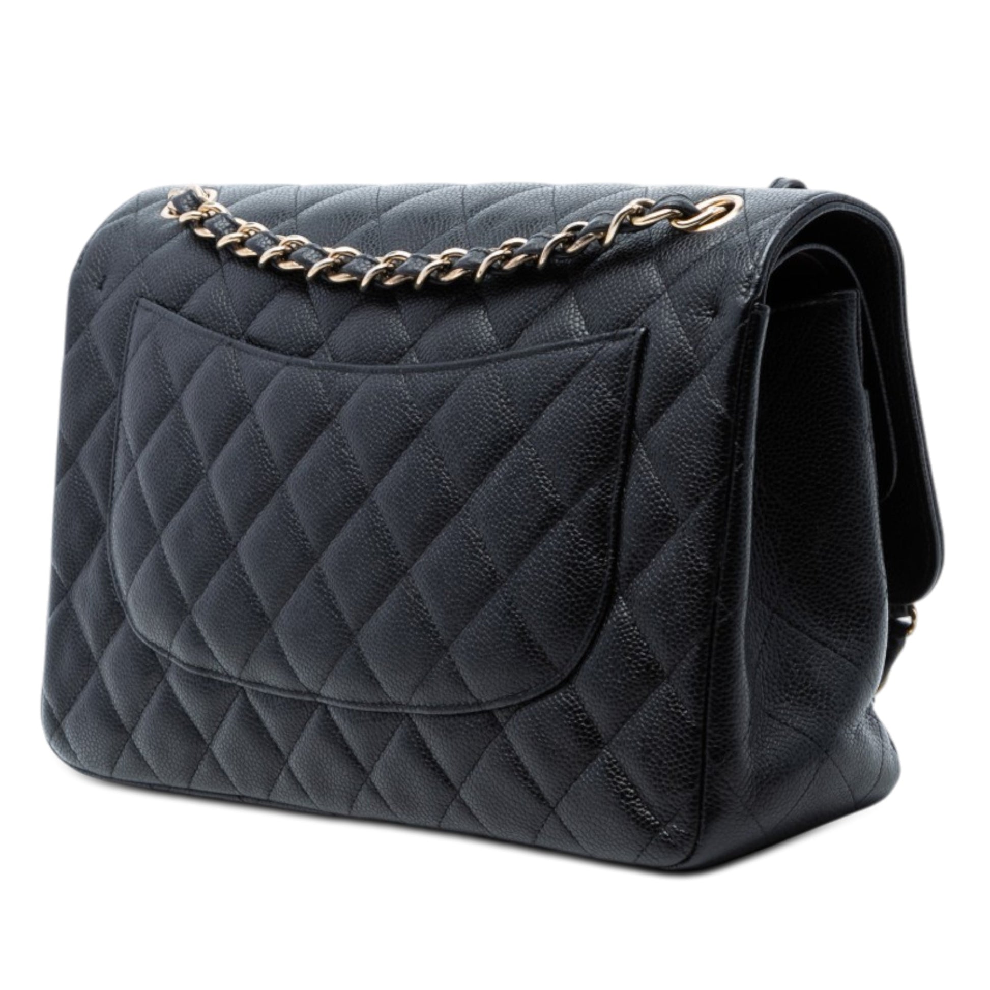 Chanel Jumbo Classic Caviar Double Flap