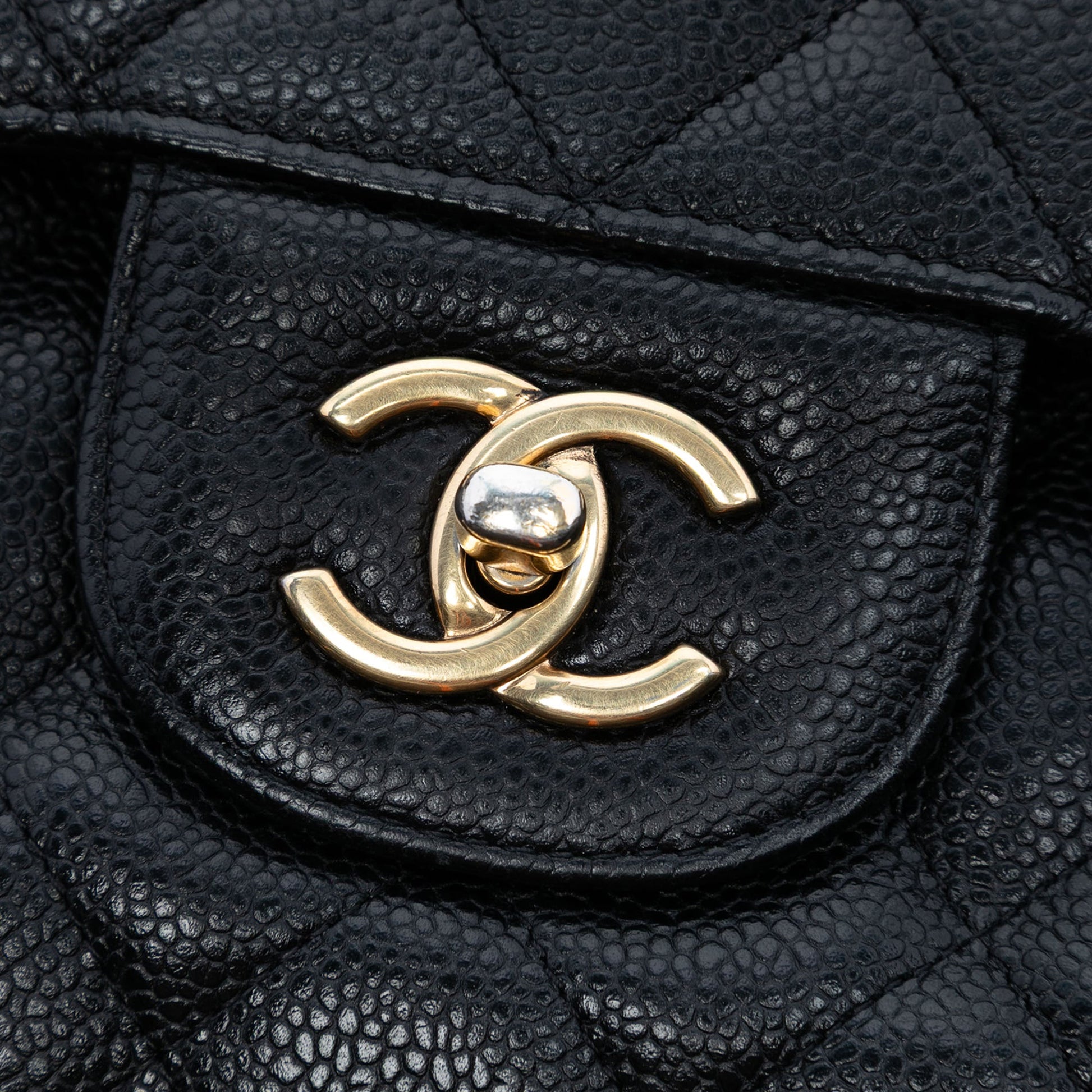 Chanel Jumbo Classic Caviar Double Flap