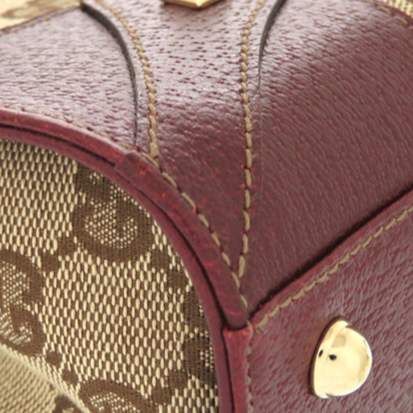 GG Canvas Nailhead Handbag