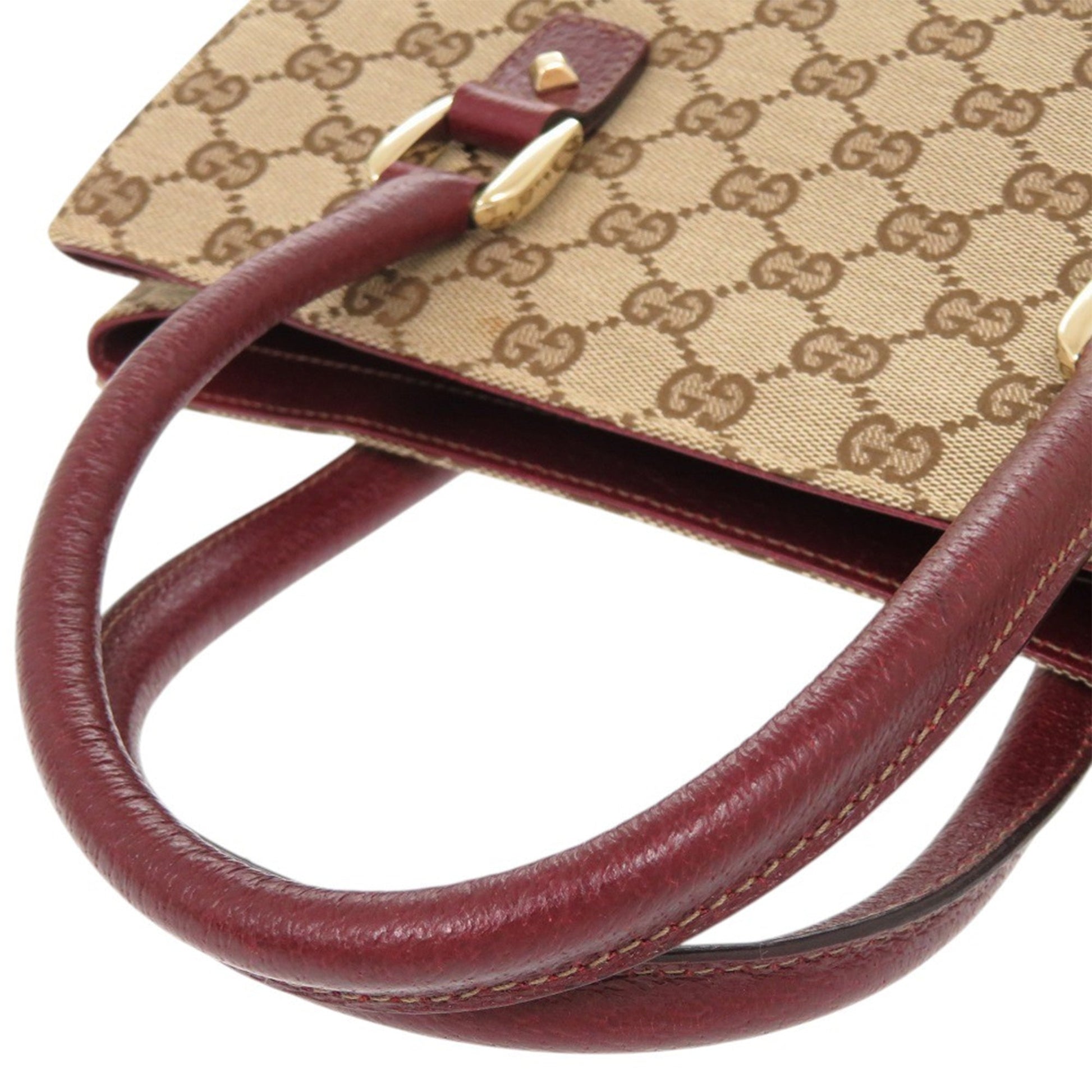 GG Canvas Nailhead Handbag