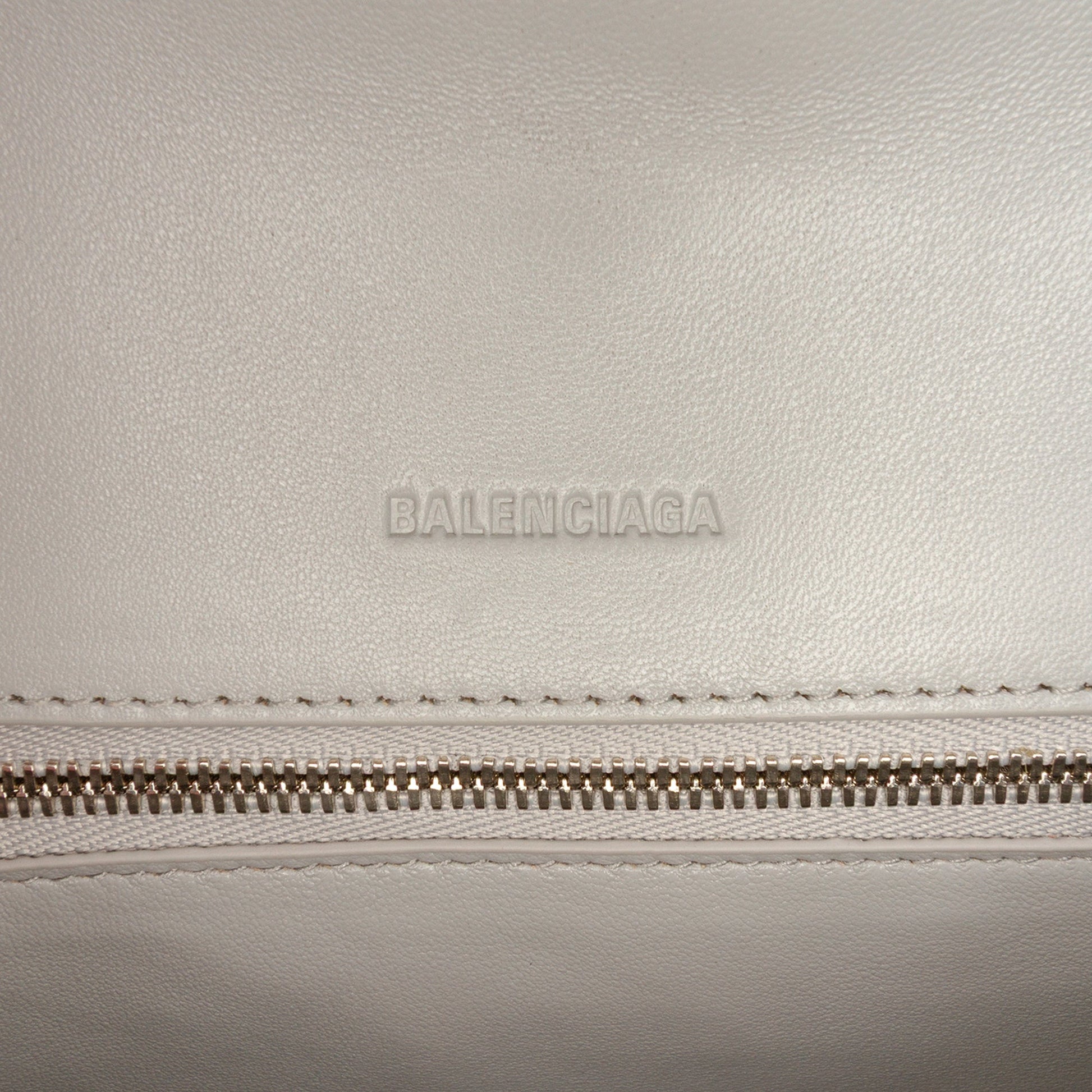 Balenciaga Small Faux Leather and Mesh Sneakerhead Top Handle Bag