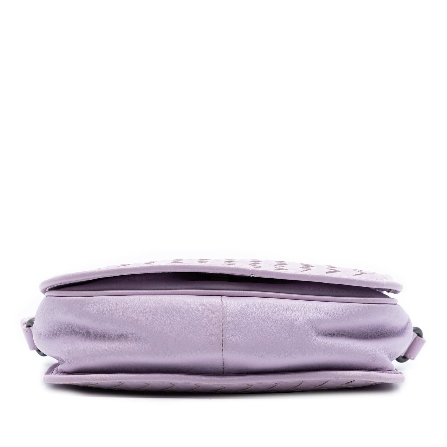 Bottega Veneta Nappa Intrecciato Flap Crossbody