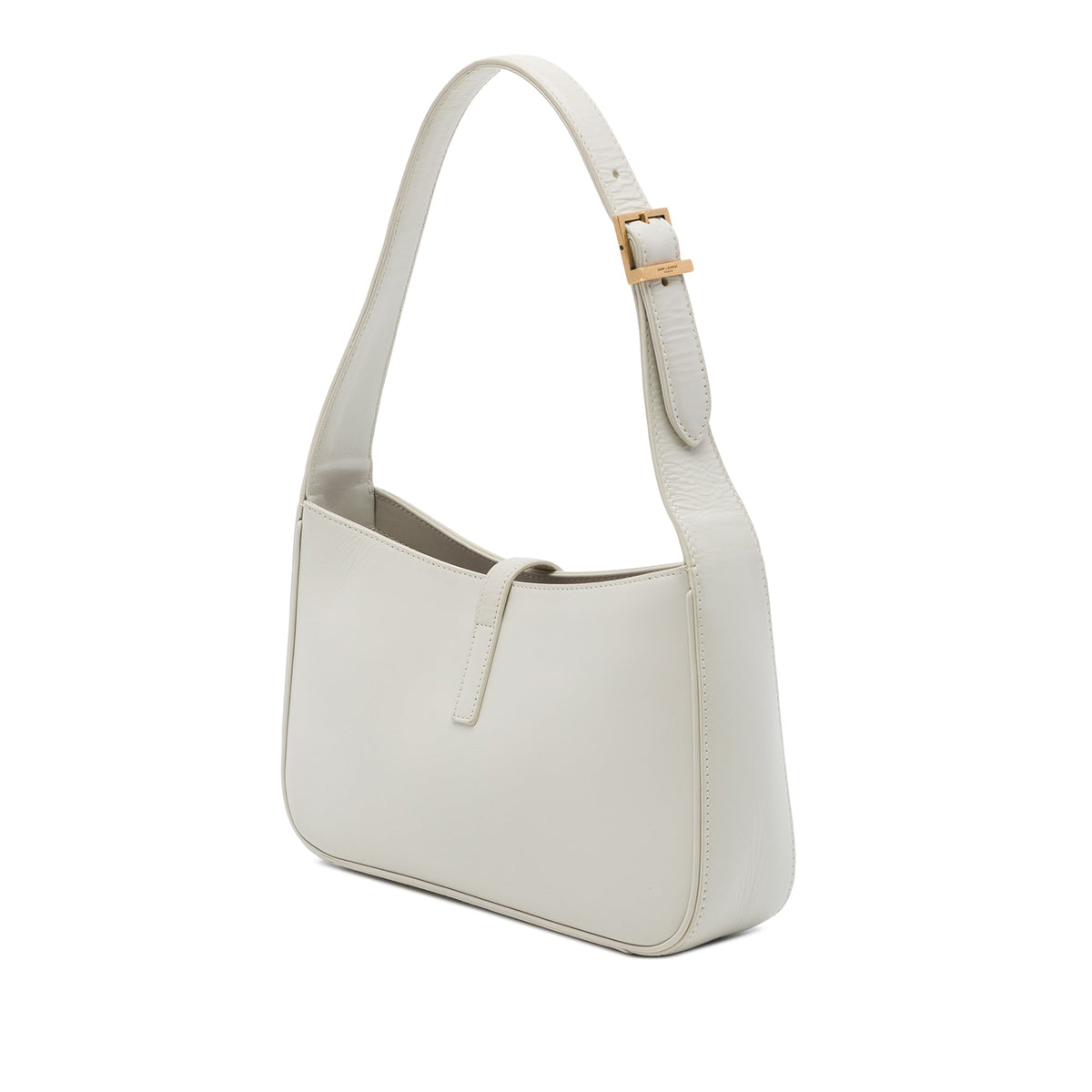 Saint Laurent Smooth Calfskin Le 5 a 7 — White