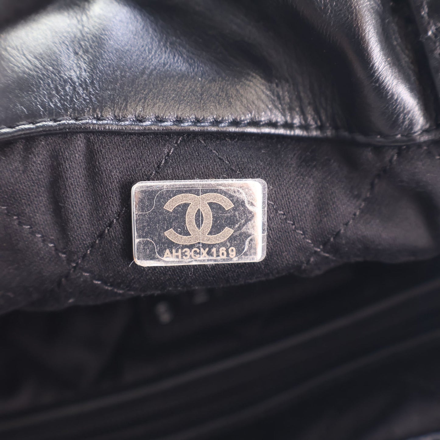 Chanel Large Quilted Shiny Calfskin 22 Backpack