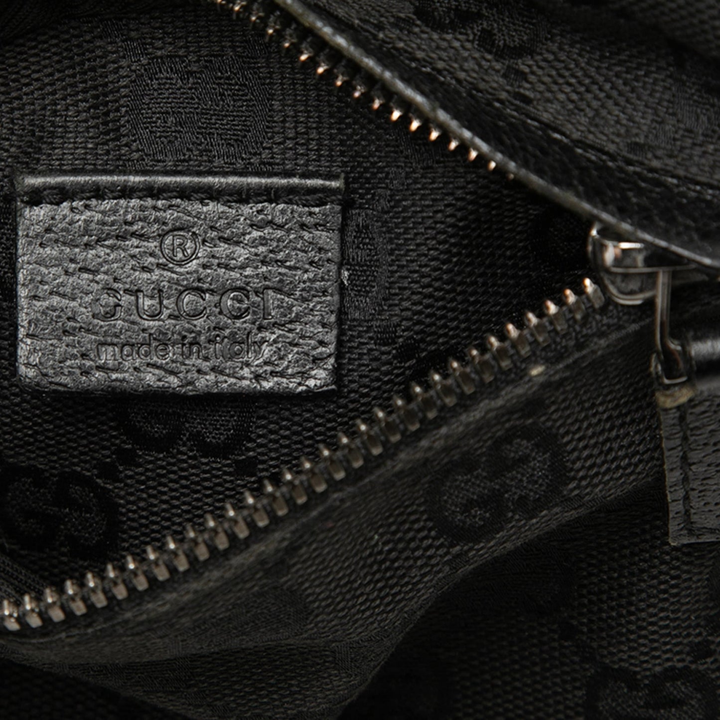 Gucci GG Canvas Double Pocket Belt Bag