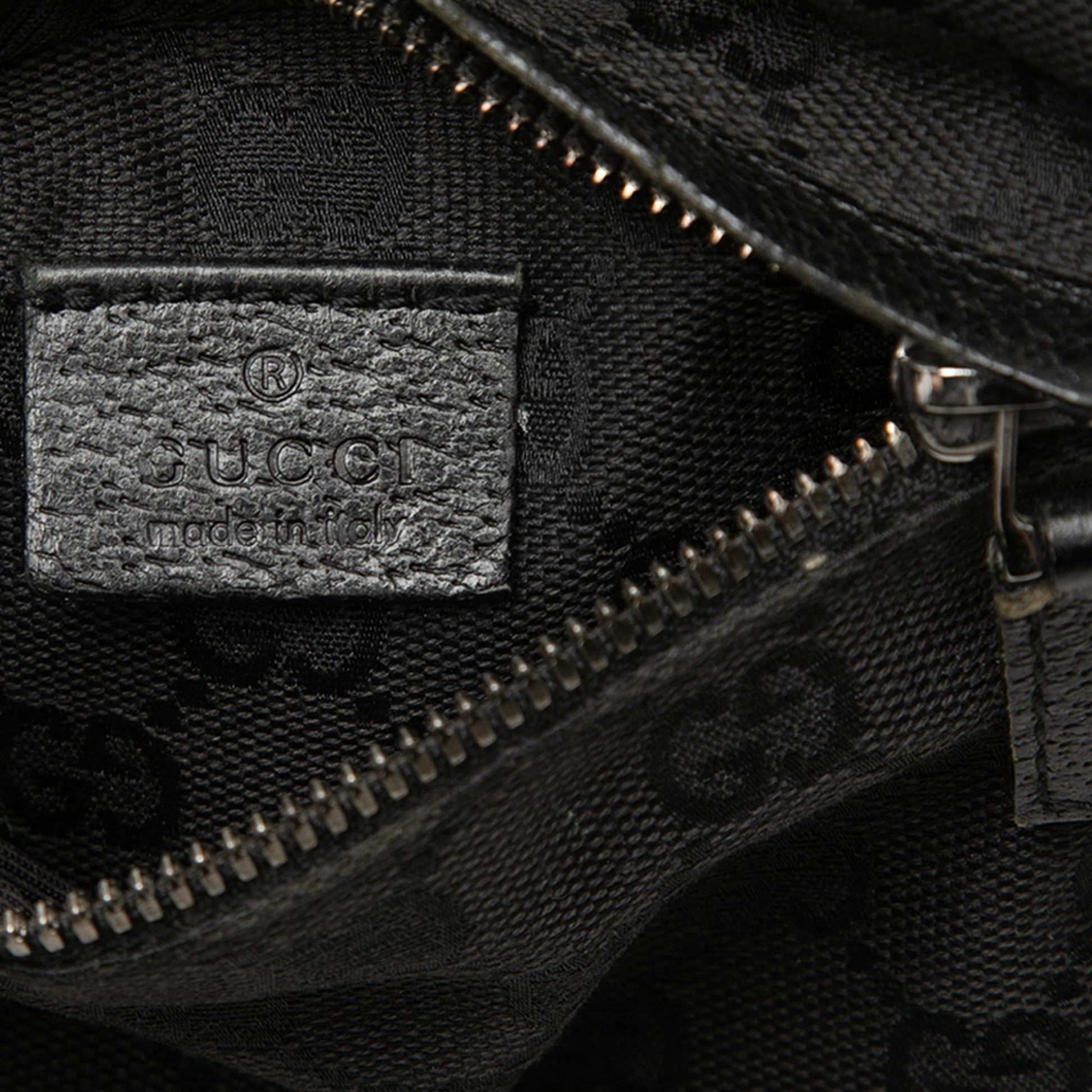 Gucci GG Canvas Double Pocket Belt Bag
