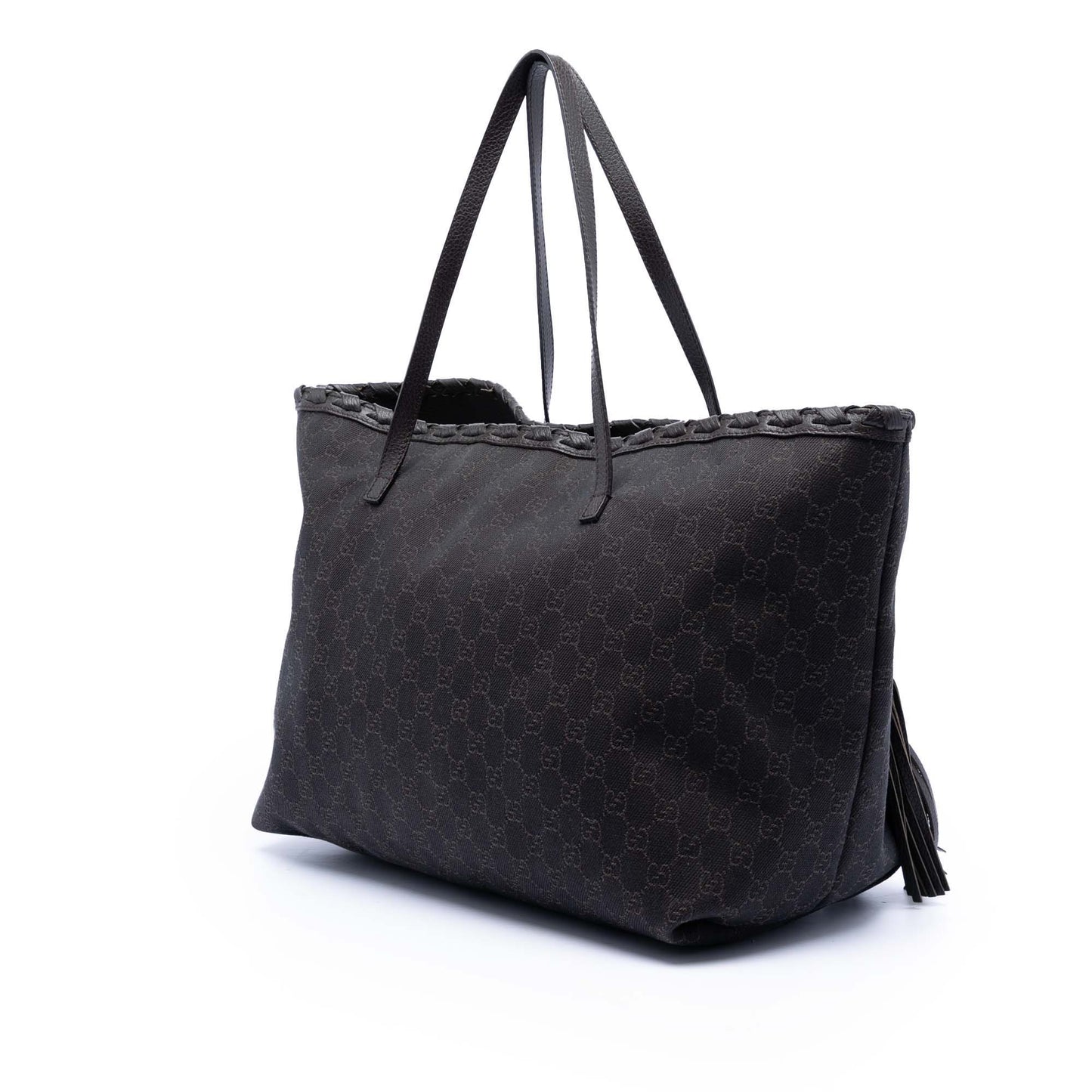 Gucci GG Canvas Peggy Braided Tote
