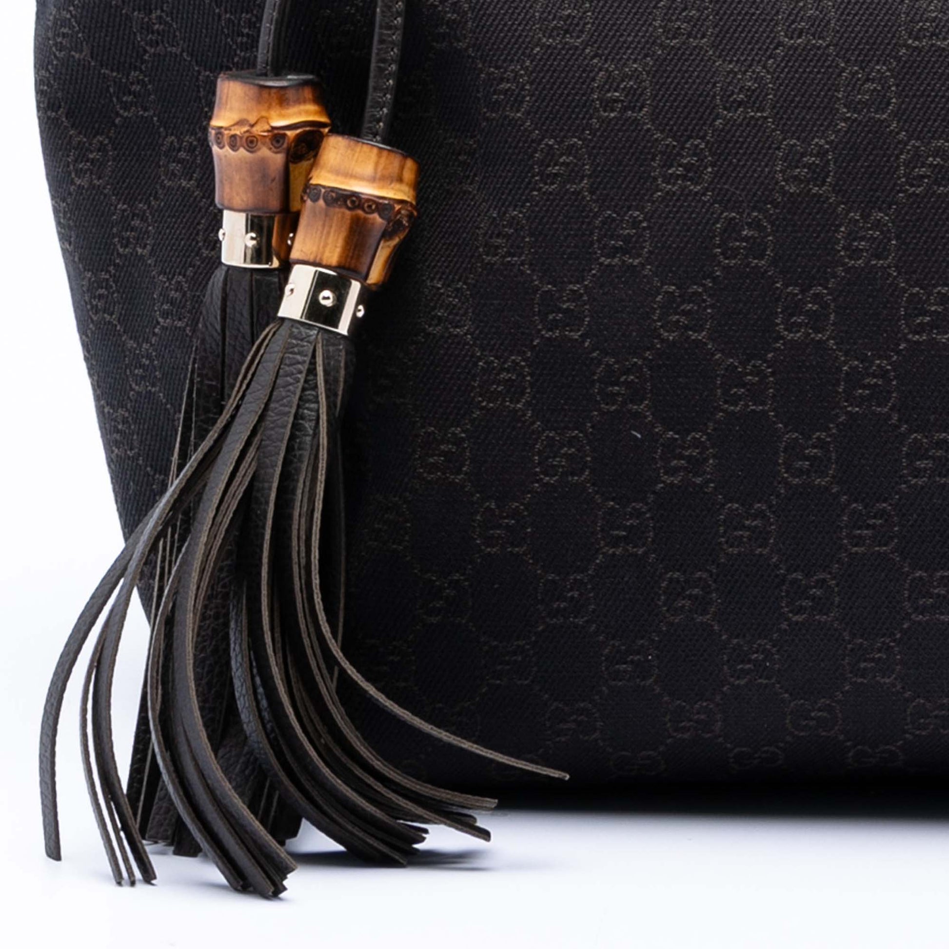 Gucci GG Canvas Peggy Braided Tote