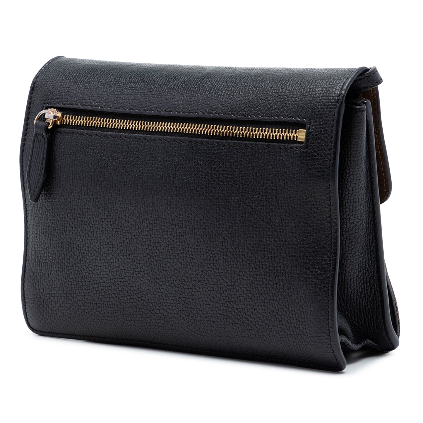 Burberry Small Leather and House Check Canvas Derby Macken Crossbody