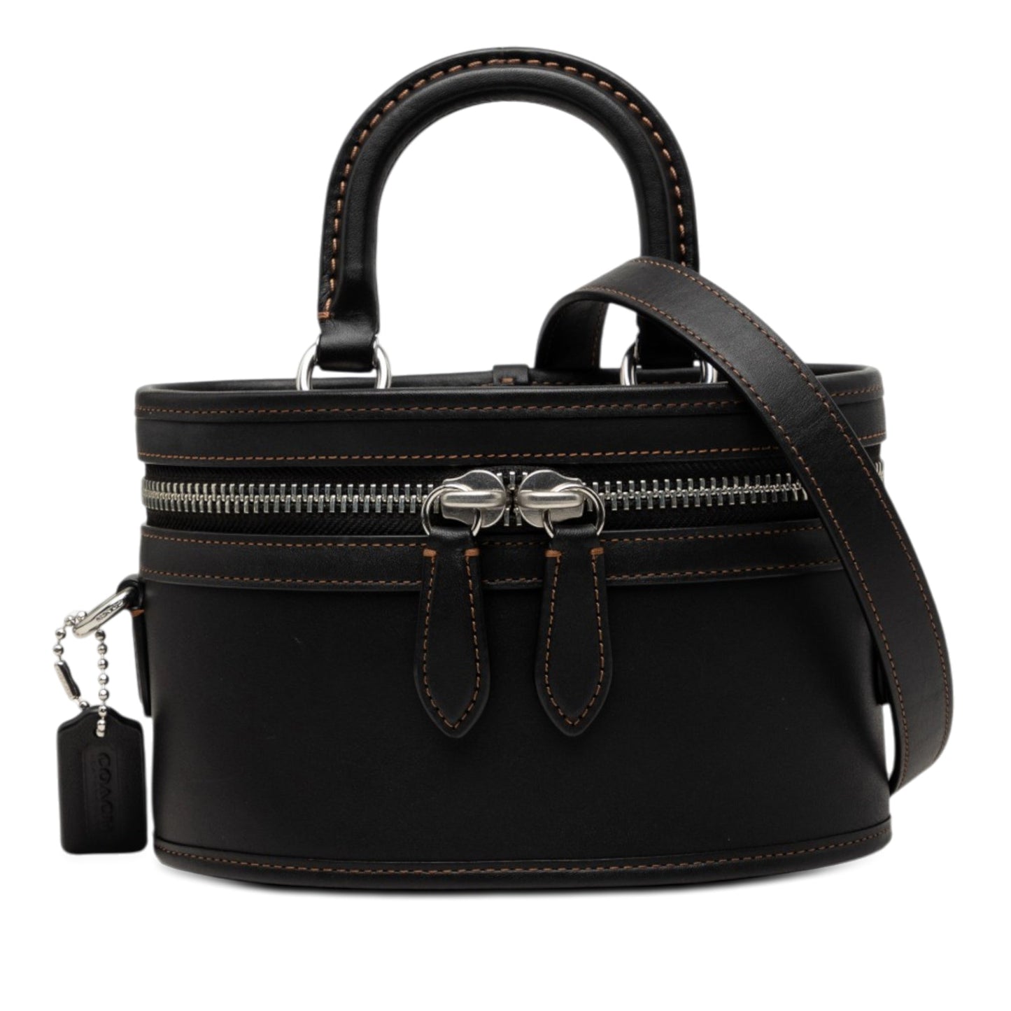 Coach Leather Trail Vanity Bag