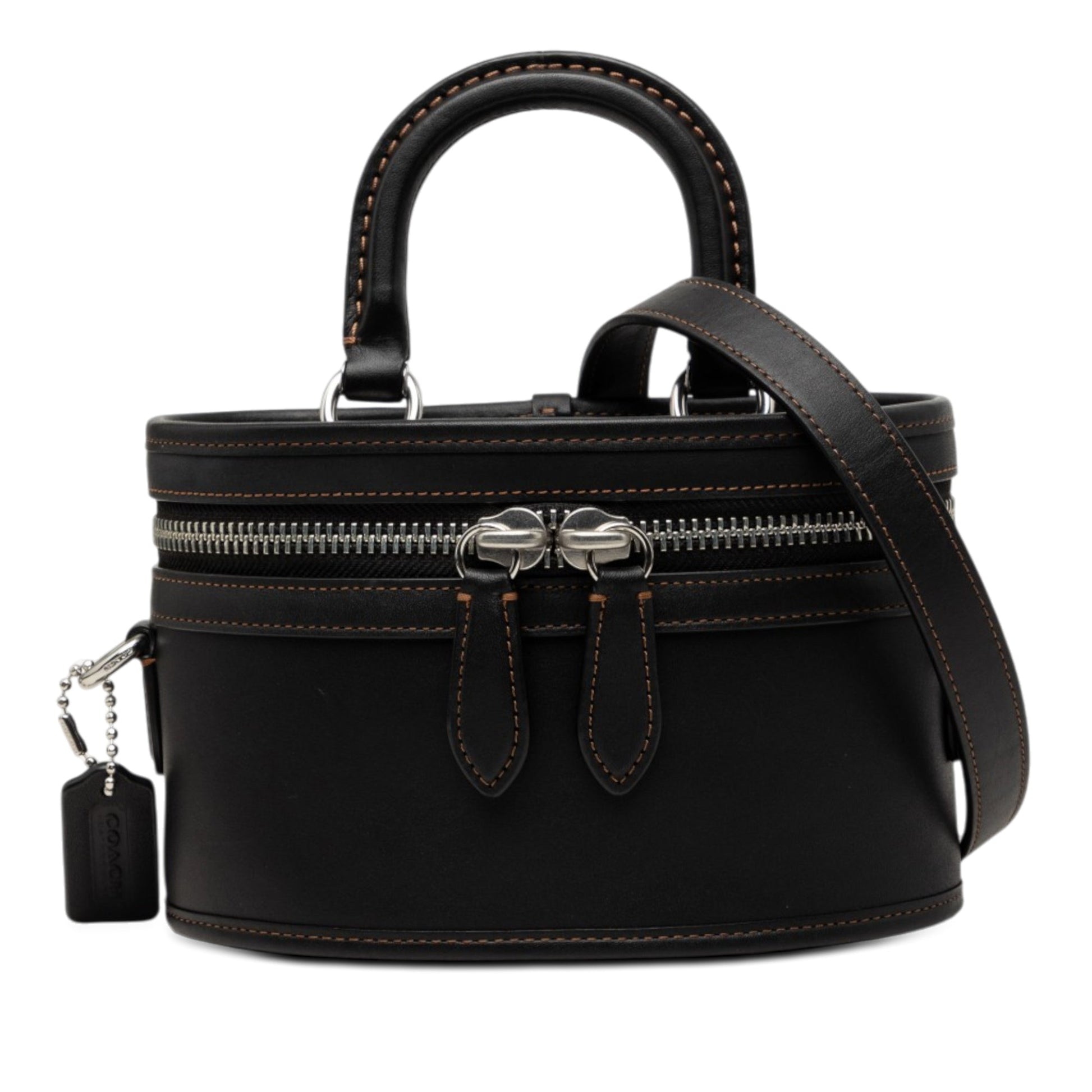 Coach Leather Trail Vanity Bag