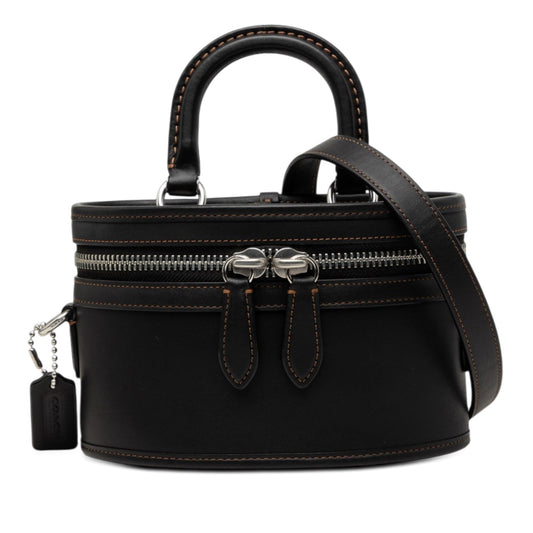 Coach Leather Trail Vanity Bag