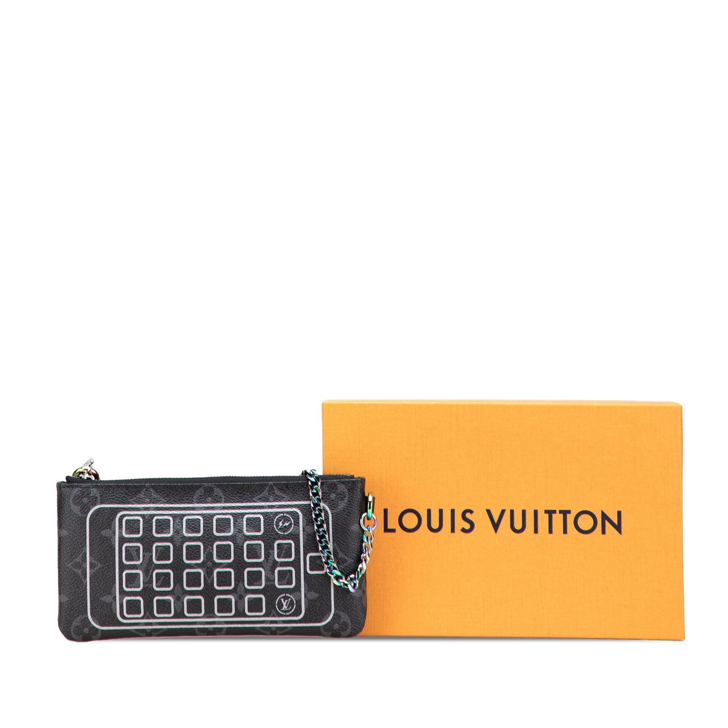 Louis Vuitton Monogram Eclipse Flash Fragment Iphone Case