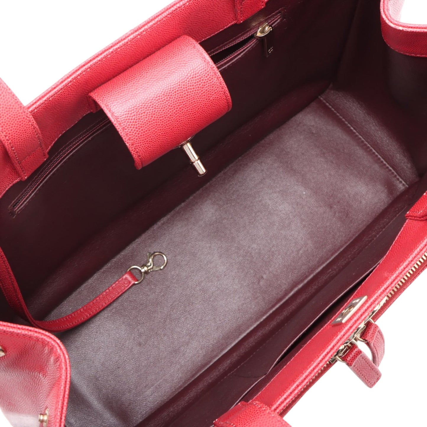 Chanel Quilted Caviar Business Affinity Shopping Tote