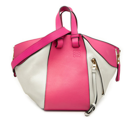 LOEWE Small Bicolor Calfskin Hammock Bag
