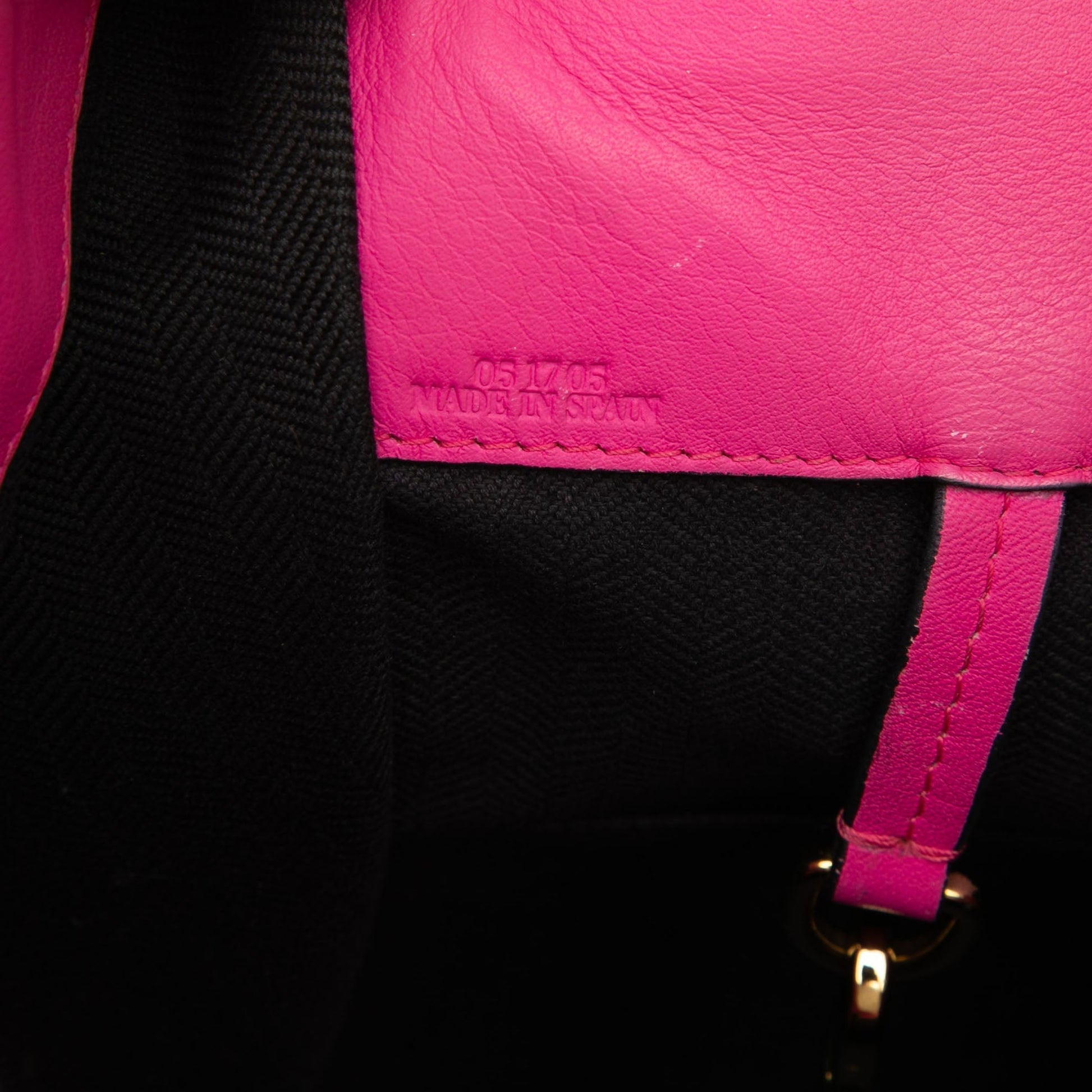 LOEWE Small Bicolor Calfskin Hammock Bag