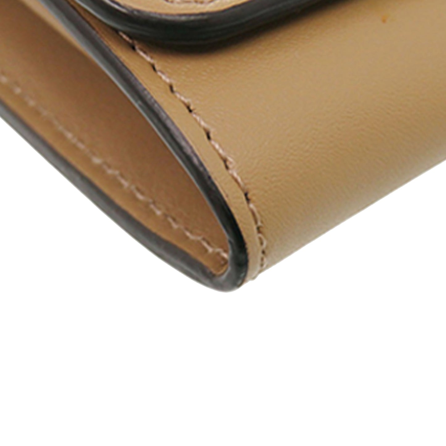 Fendi Vitello Liberty Studded Continental Wallet with Chain
