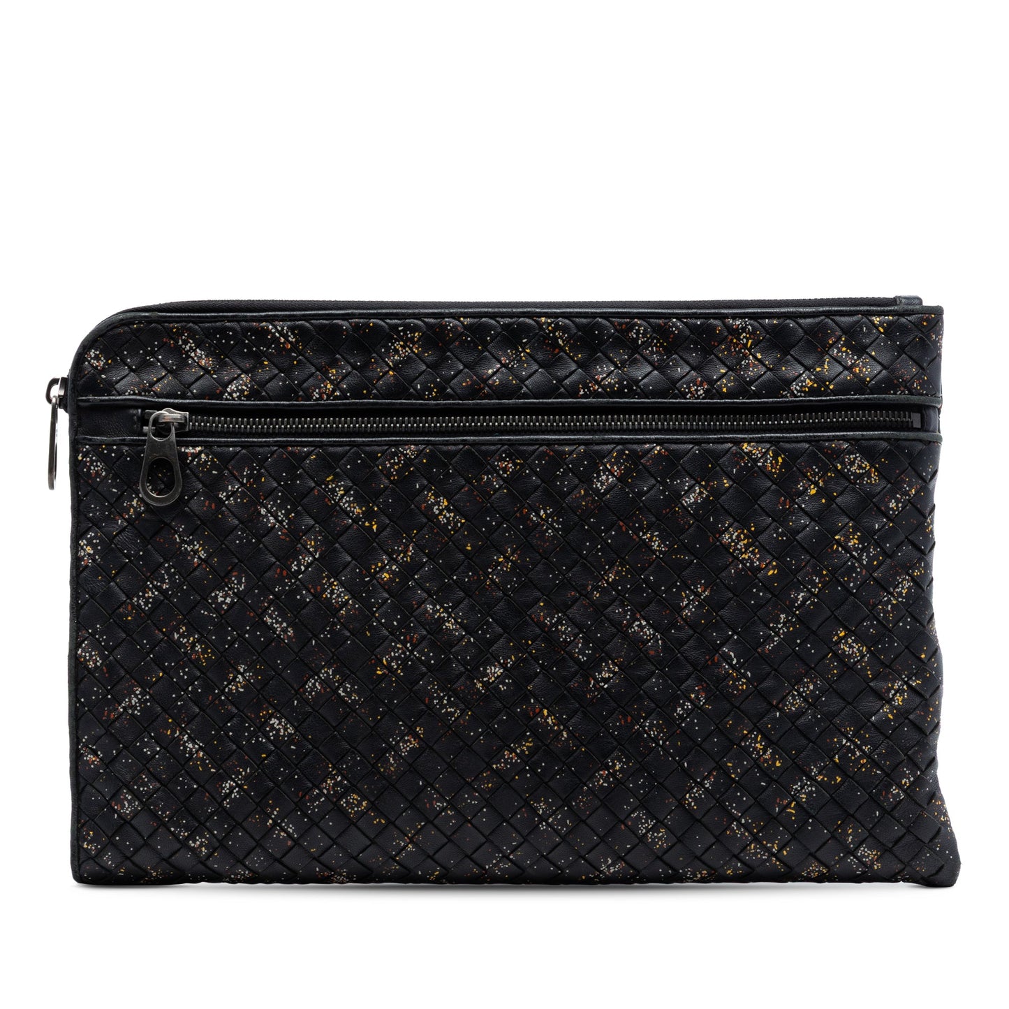Bottega Veneta Nappa Intrecciato Micro Dot Clutch