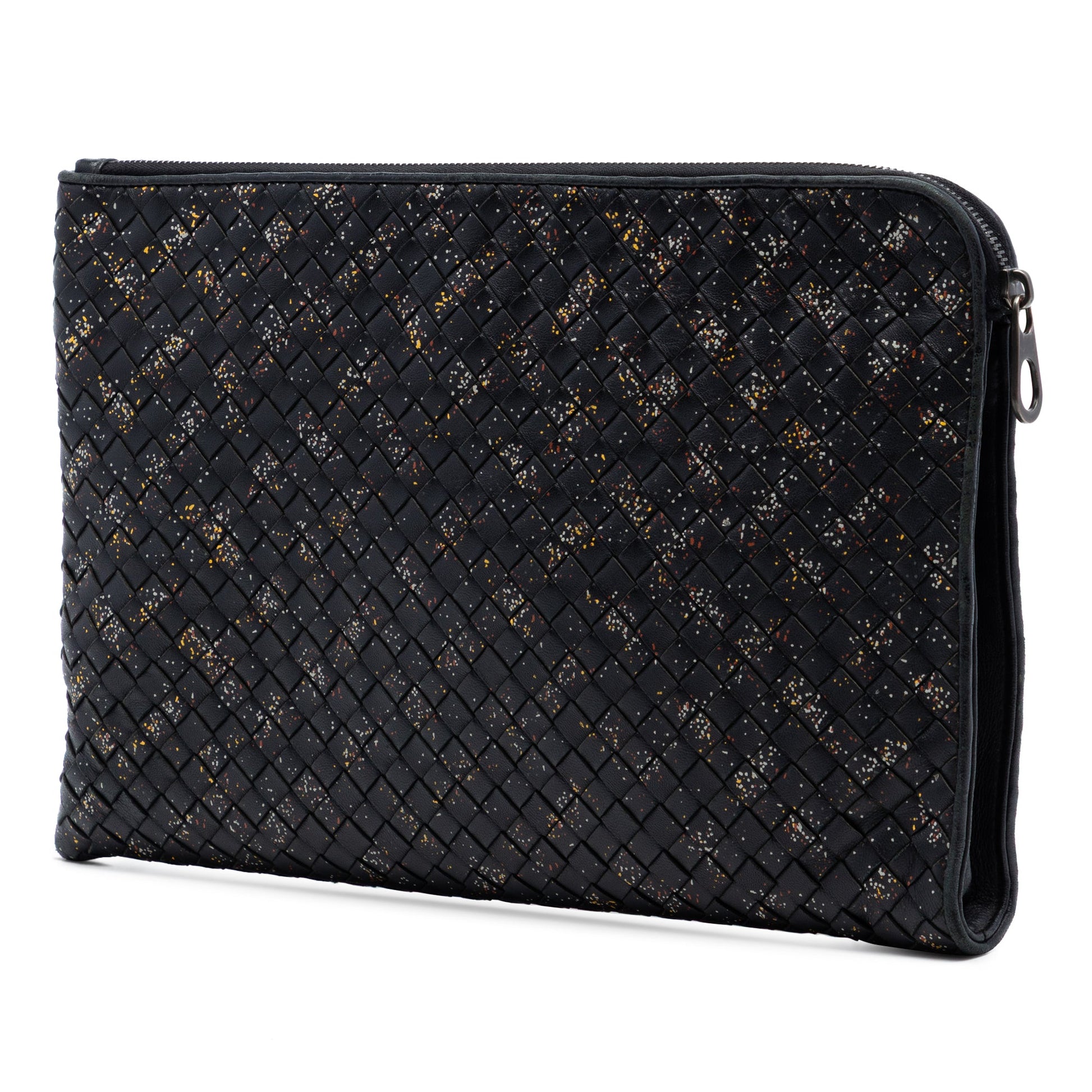 Bottega Veneta Nappa Intrecciato Micro Dot Clutch