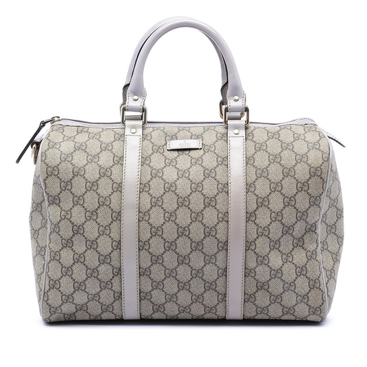 Gucci Medium GG Supreme Joy Boston Bag