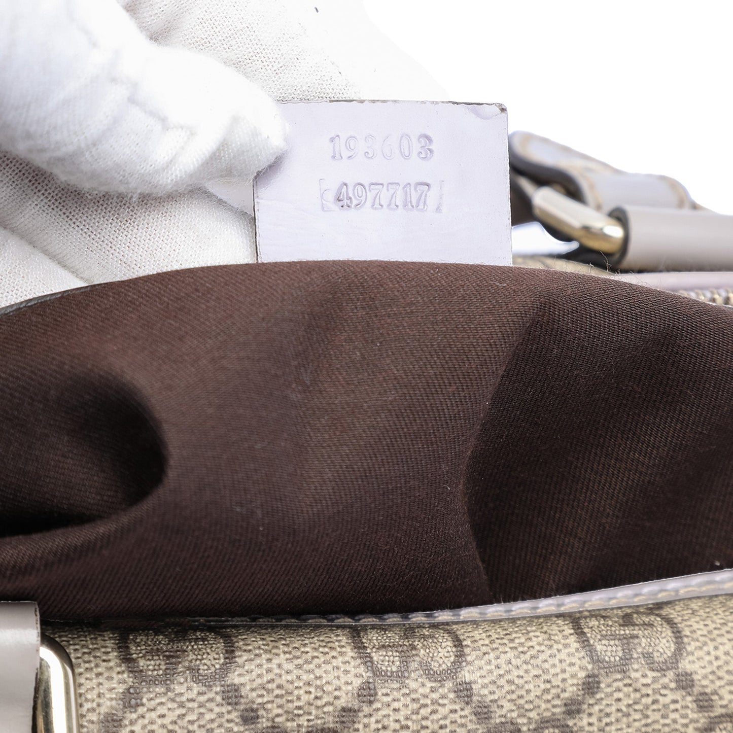 Gucci Medium GG Supreme Joy Boston Bag