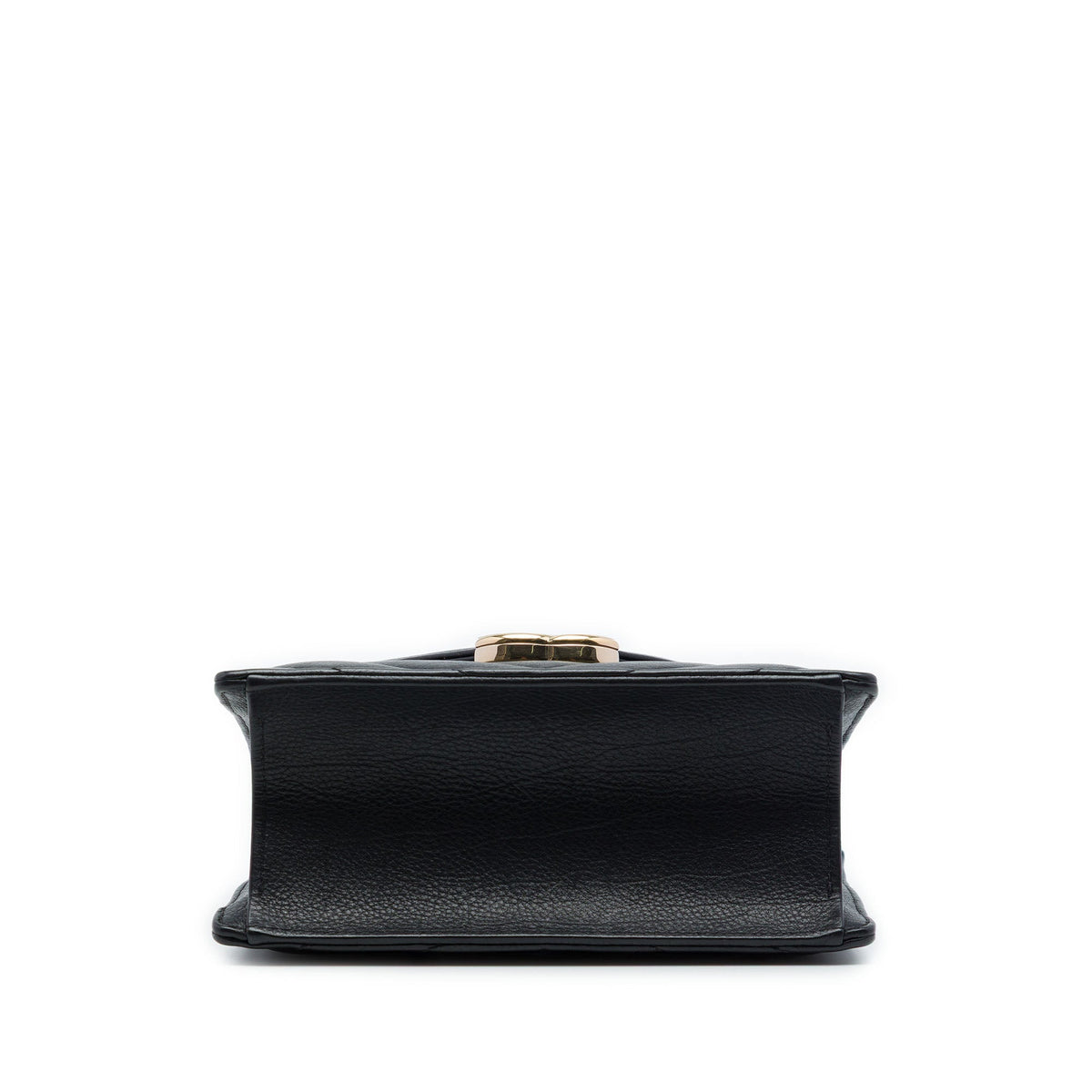Chanel Small Chevron Calfskin Envelope Flap — Black