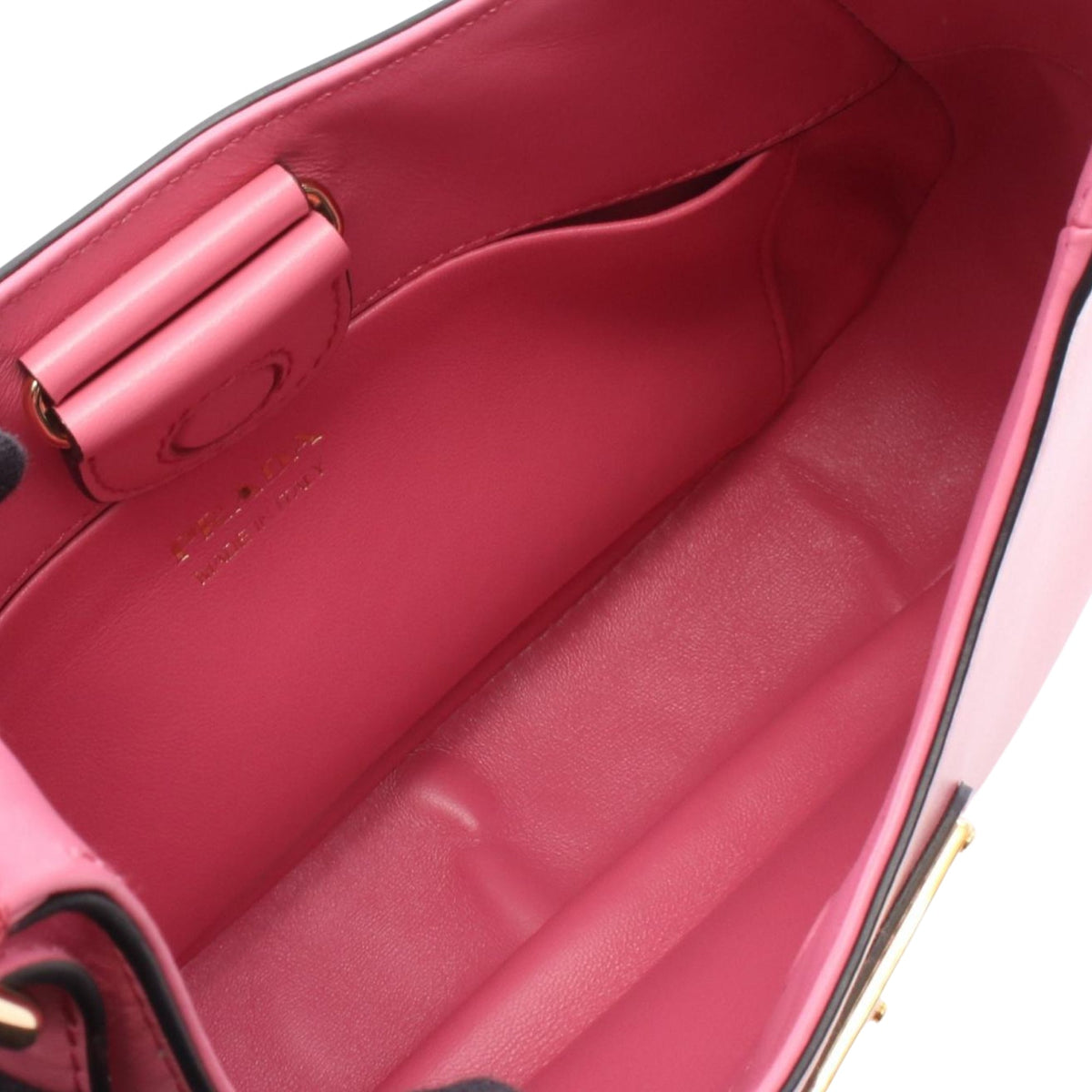 Prada Spazzolato Leather Cleo Shoulder Bag