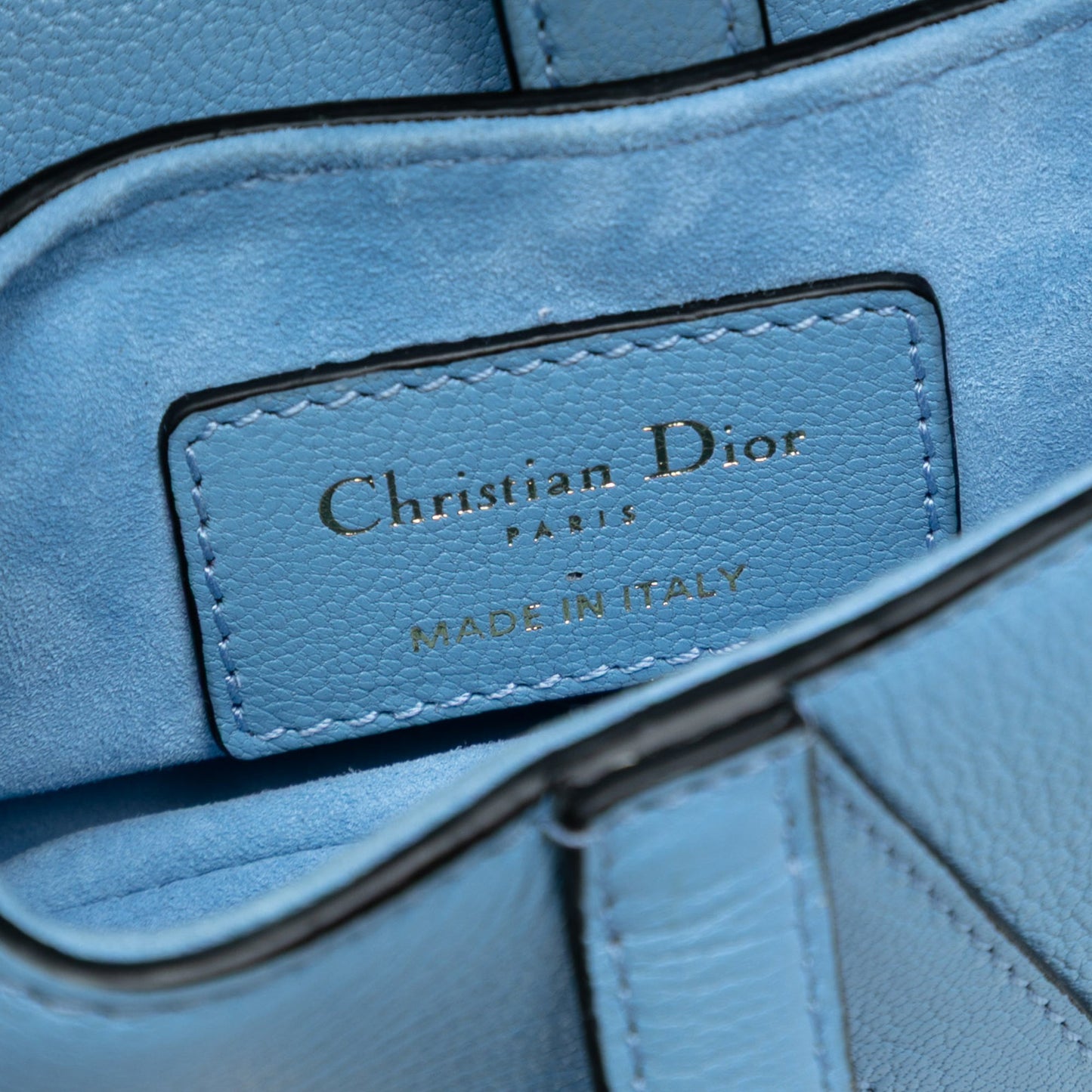 Dior Micro Goatskin Saddle Bag
