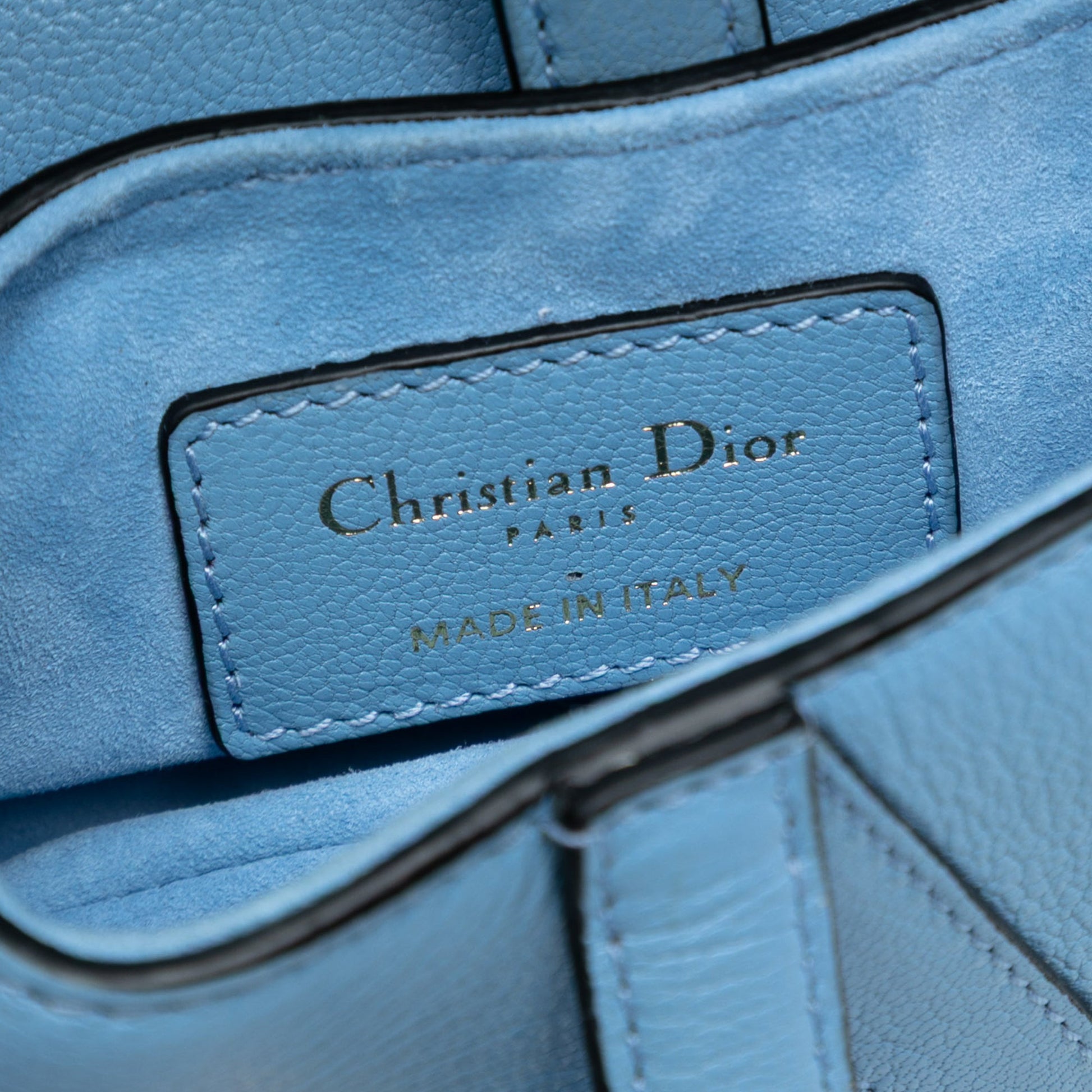 Dior Micro Goatskin Saddle Bag