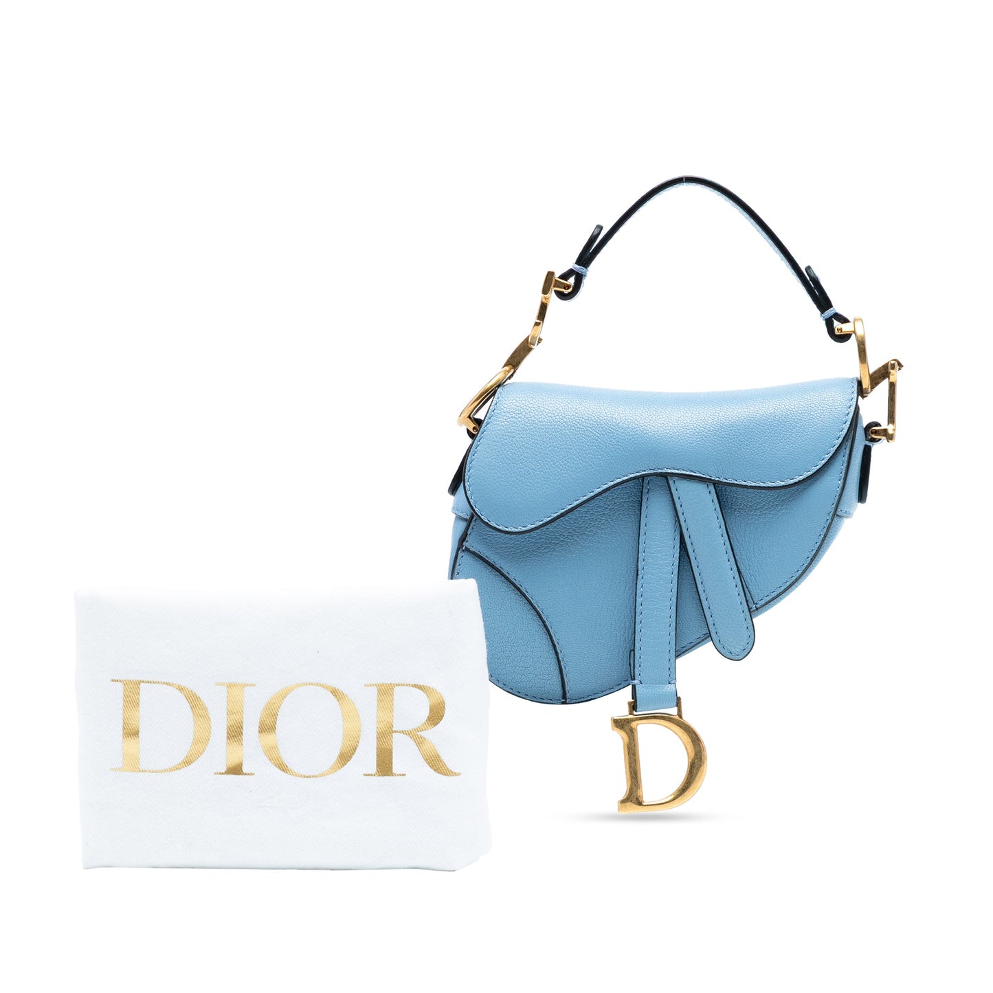 Dior Micro Goatskin Saddle Bag