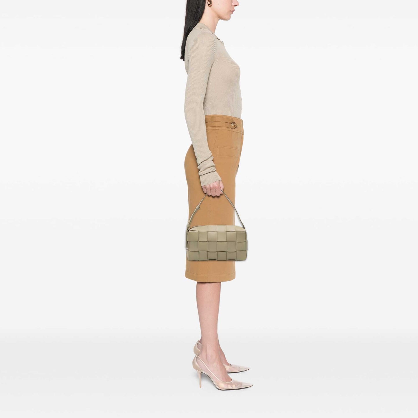Bottega Veneta Nappa Intrecciato Brick Cassette