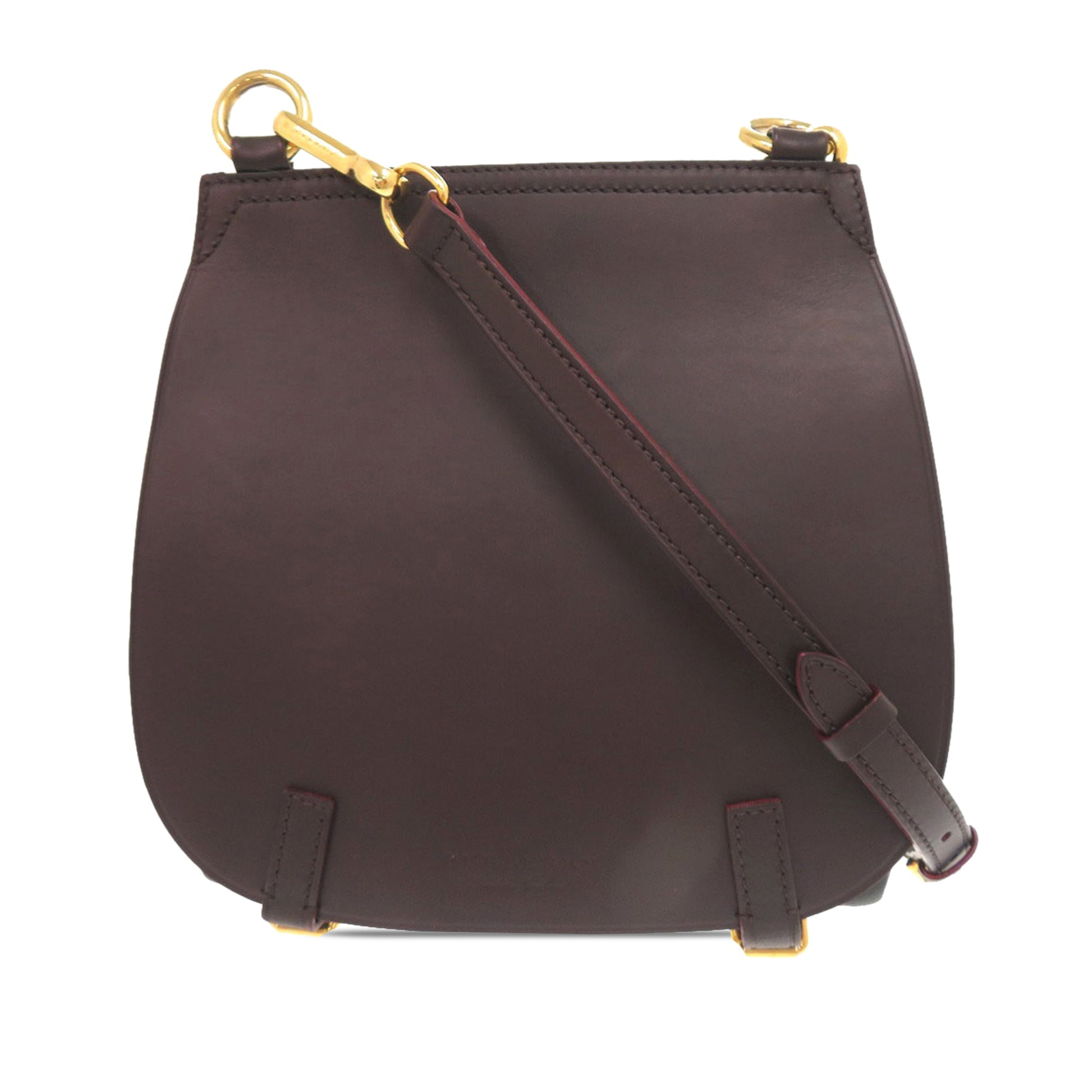 Burberry Leather Bridle Crossbody