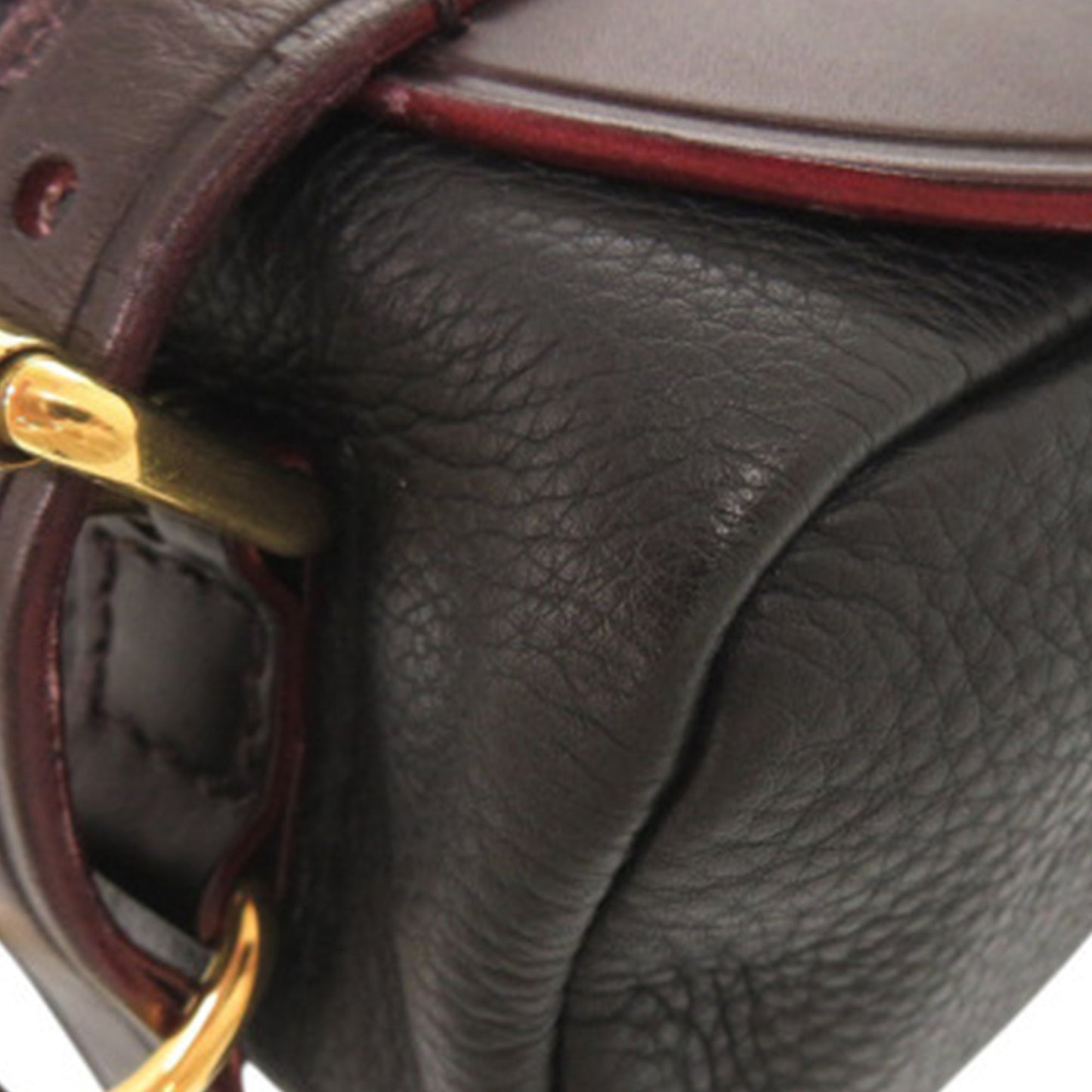 Burberry Leather Bridle Crossbody