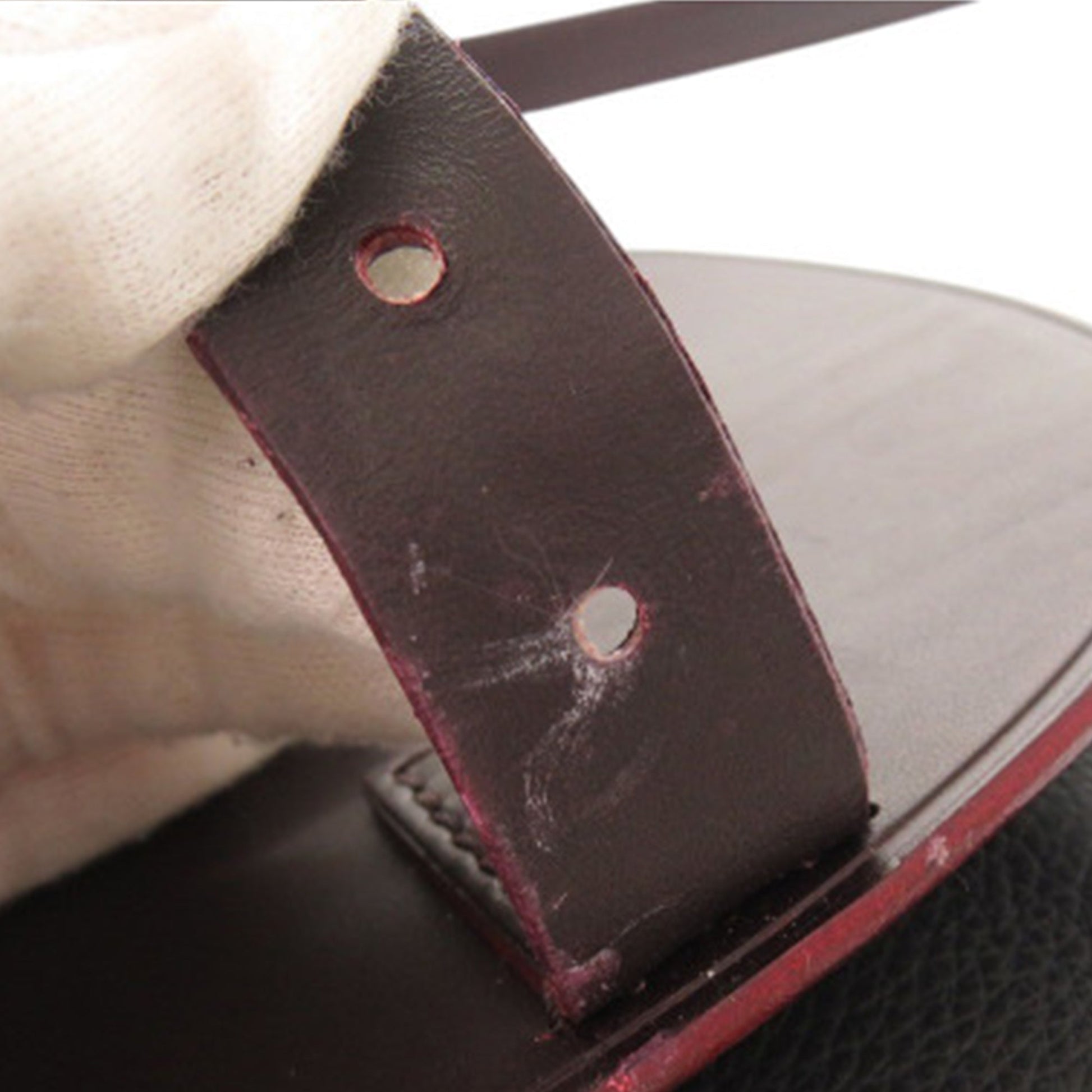 Burberry Leather Bridle Crossbody