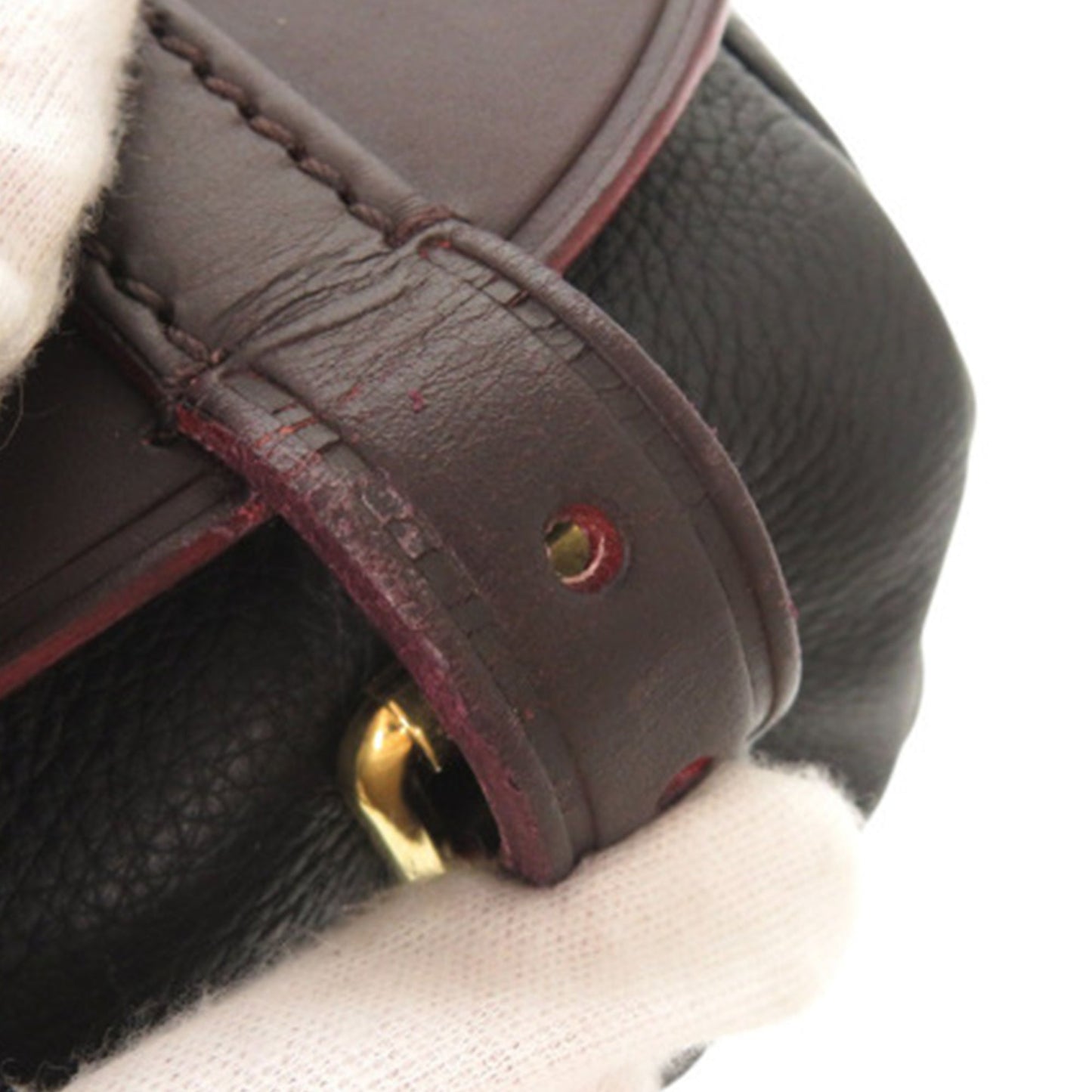 Burberry Leather Bridle Crossbody