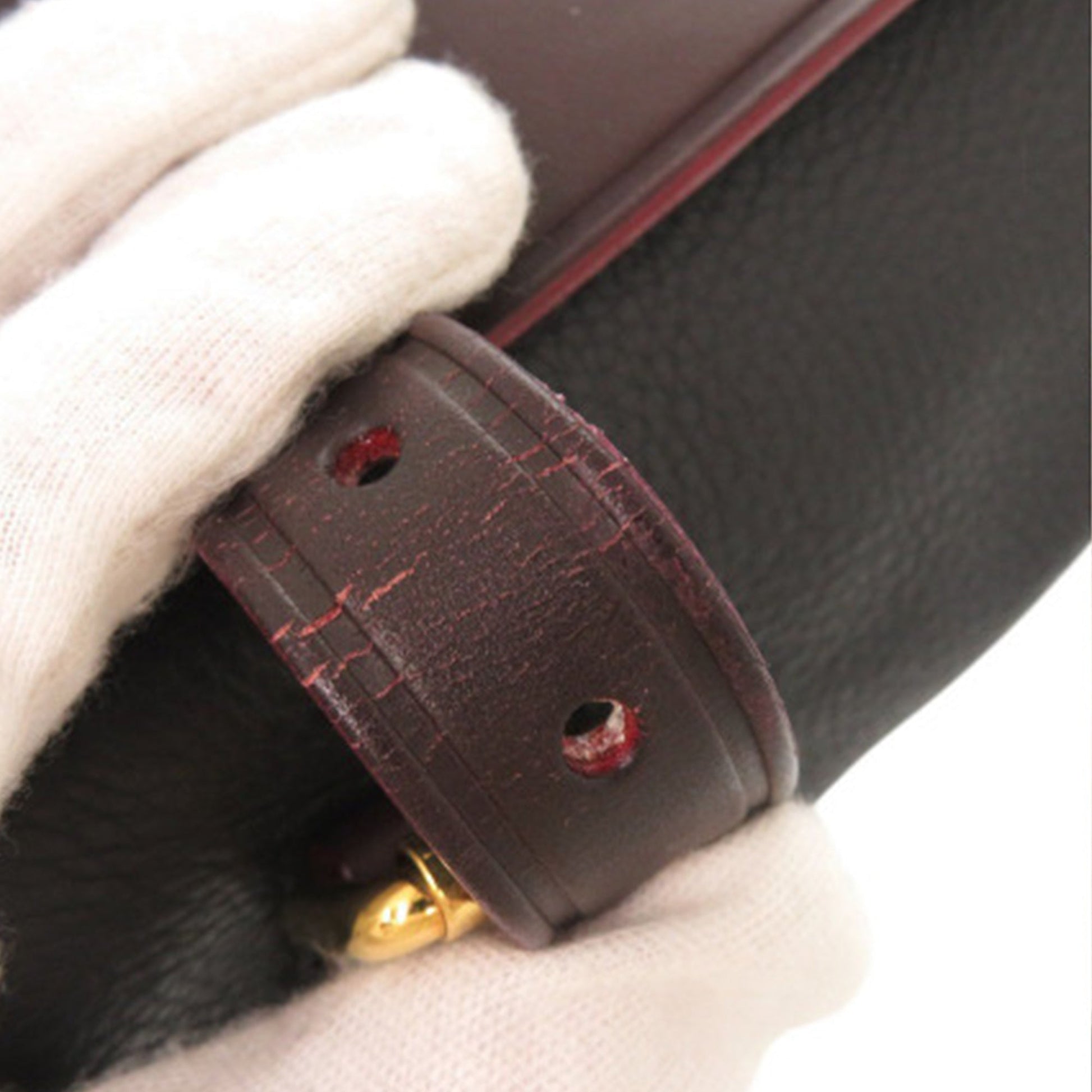Burberry Leather Bridle Crossbody