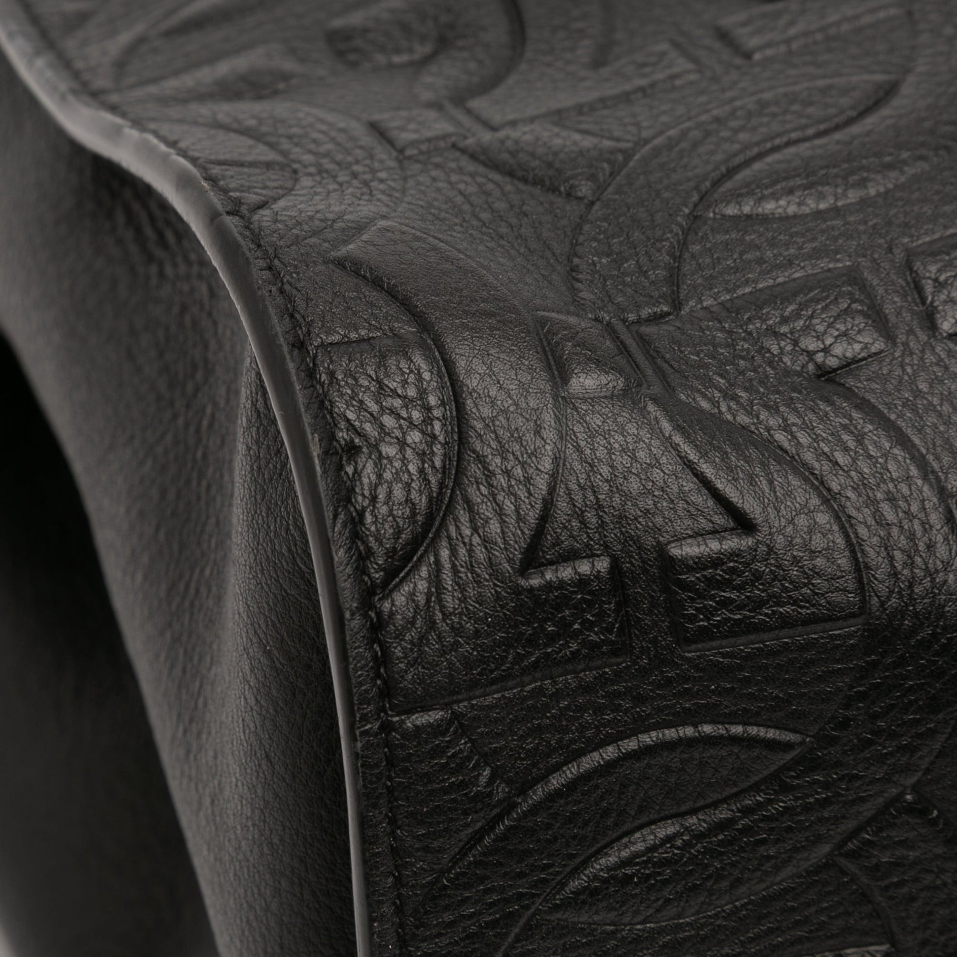Ferragamo Gancini Embossed Calfskin Trifolio Tote