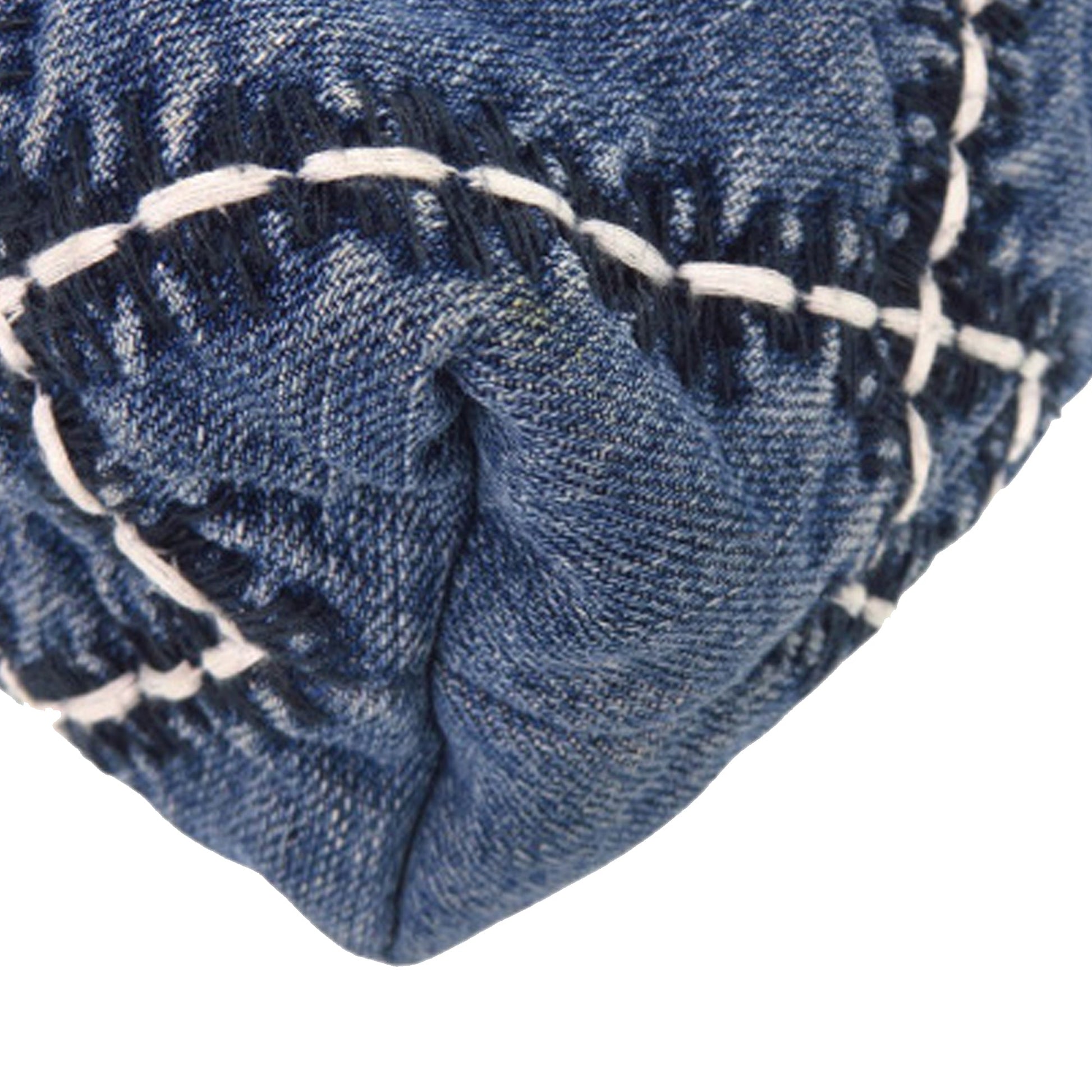 Chanel Mini Denim Stitched 22 Handbag