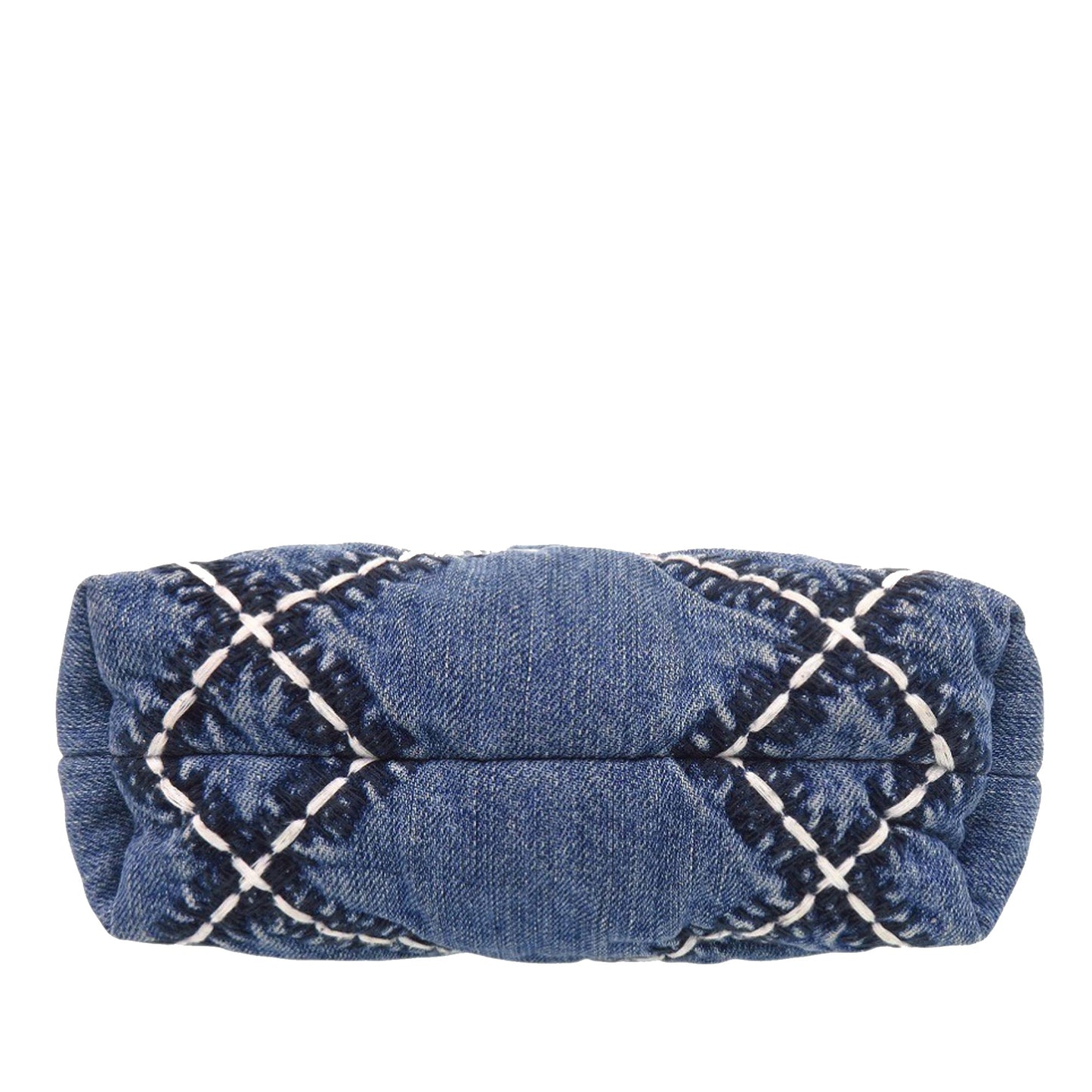 Chanel Mini Denim Stitched 22 Handbag
