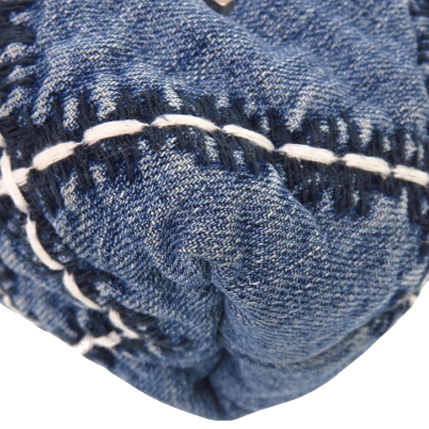 Chanel Mini Denim Stitched 22 Handbag