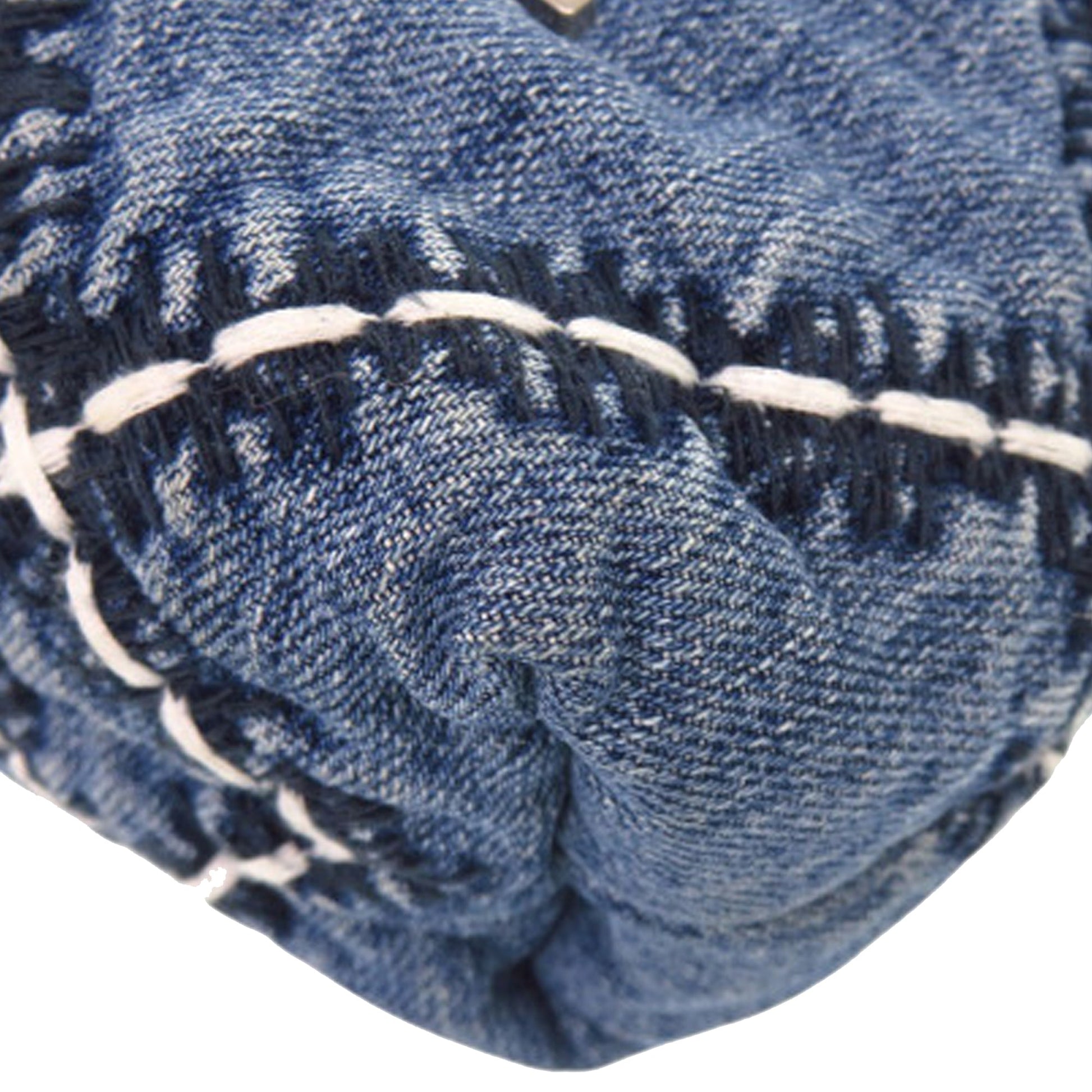 Chanel Mini Denim Stitched 22 Handbag