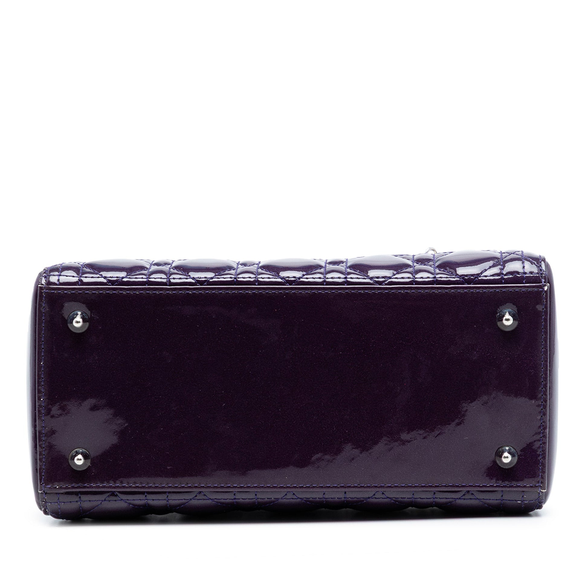 Dior Medium Ombre Patent Cannage Lady Dior